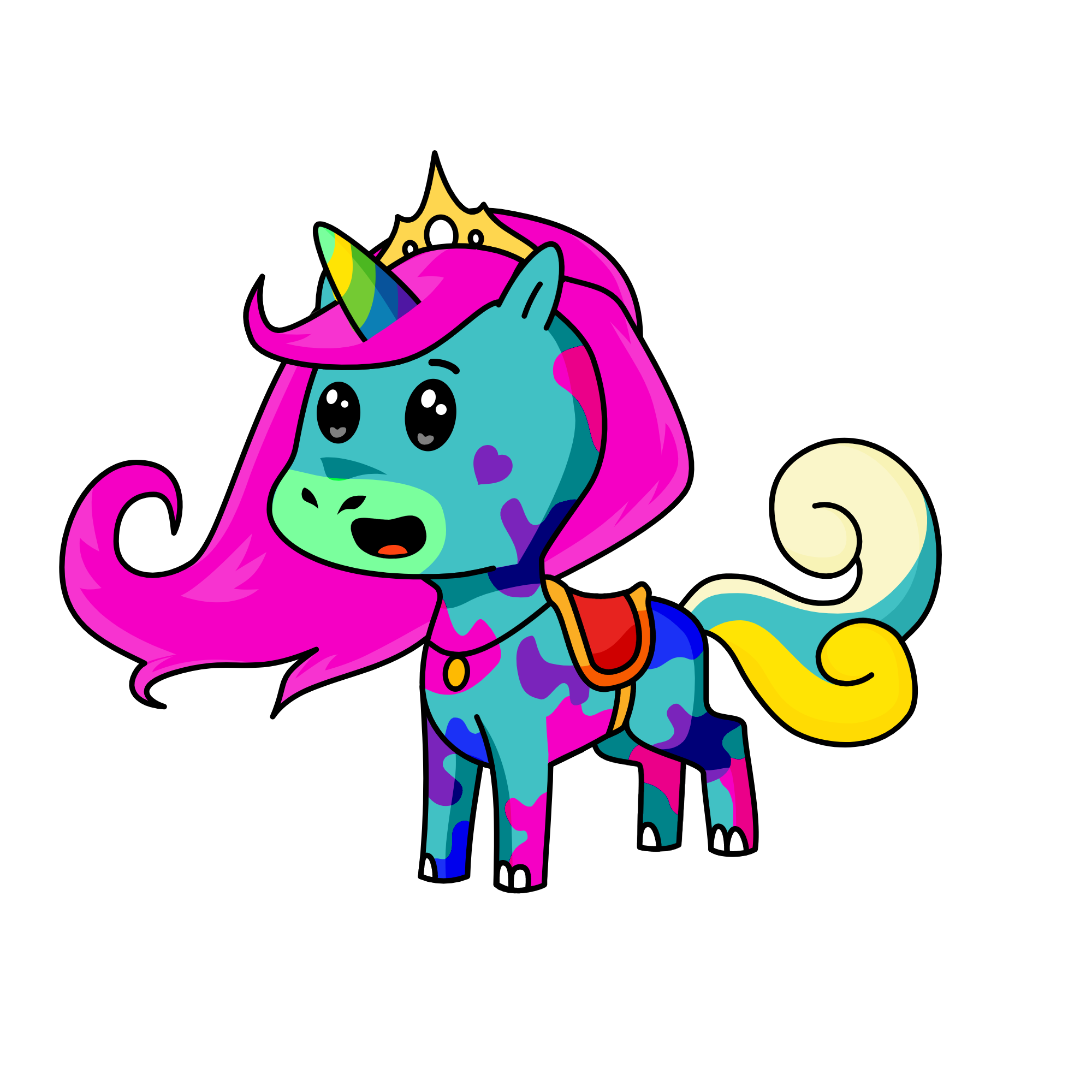 Elsa, the unicorn
