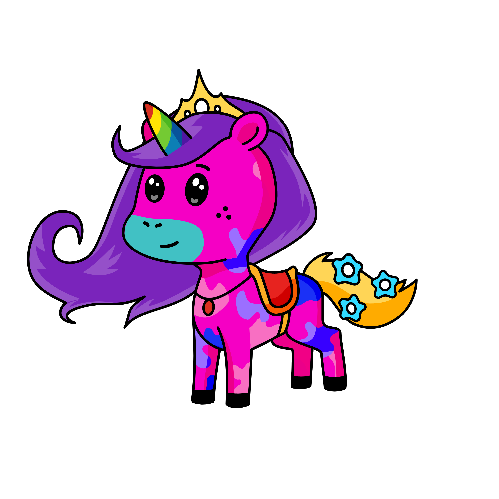 Midnight, the unicorn