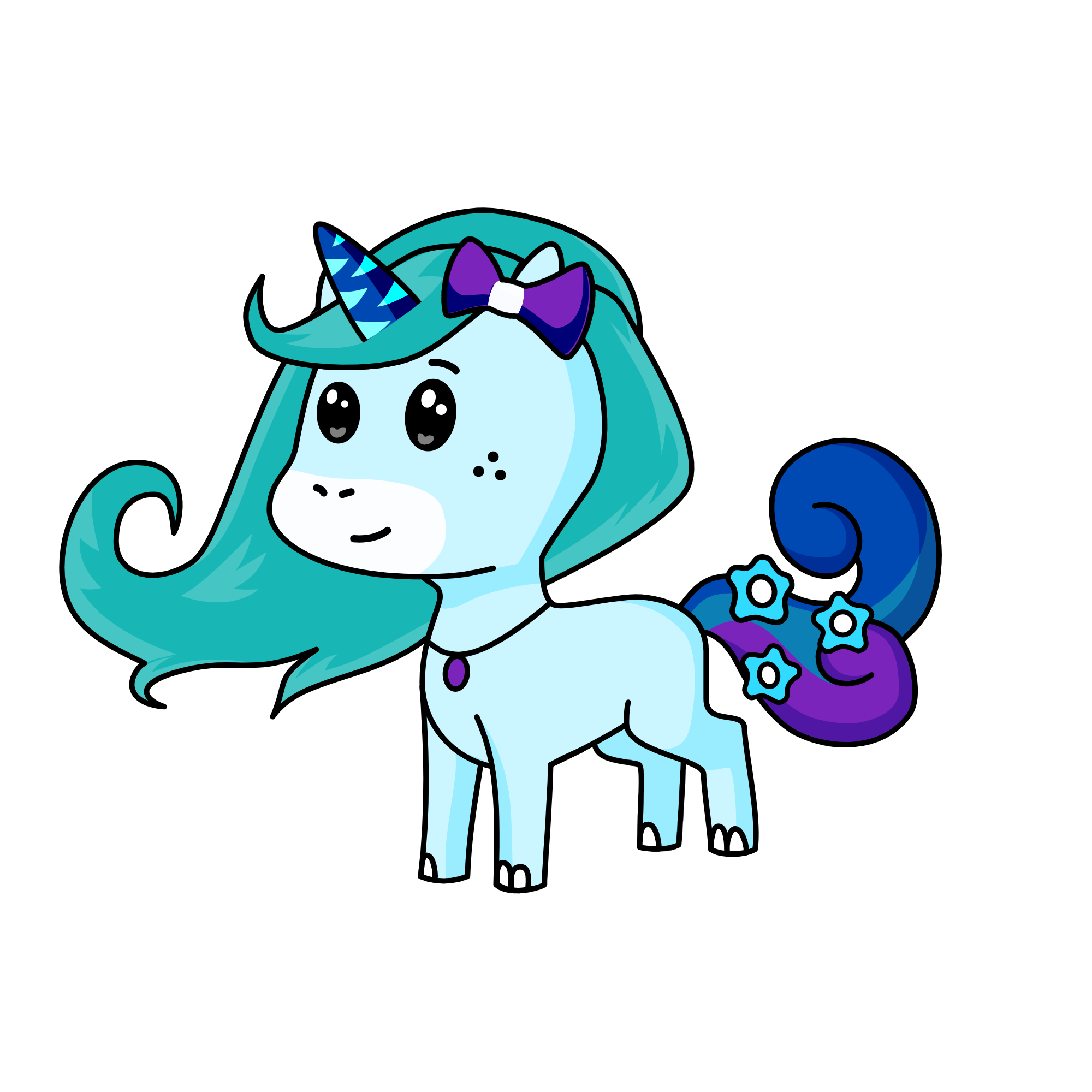 Облочко , the unicorn