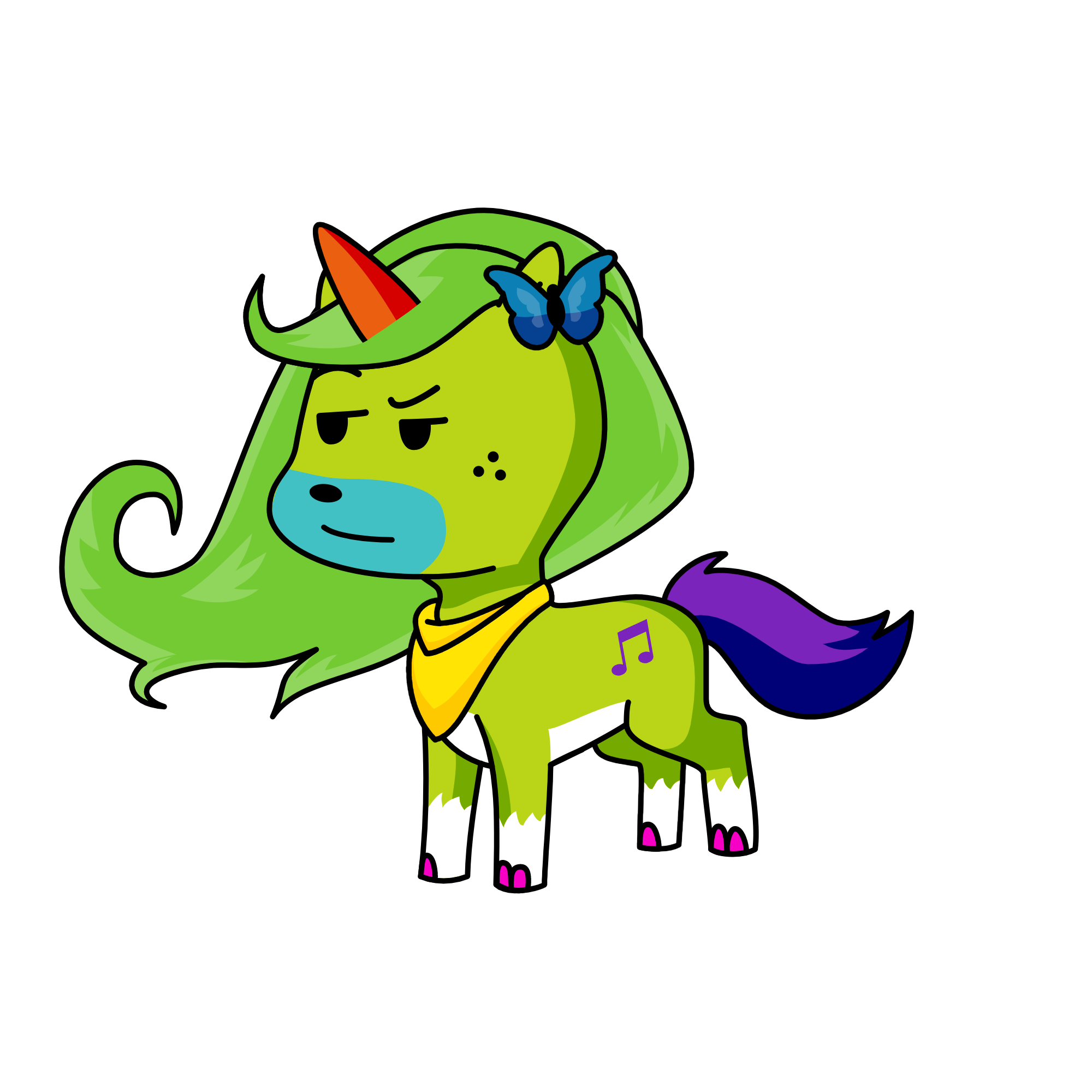 OLP nug, the unicorn
