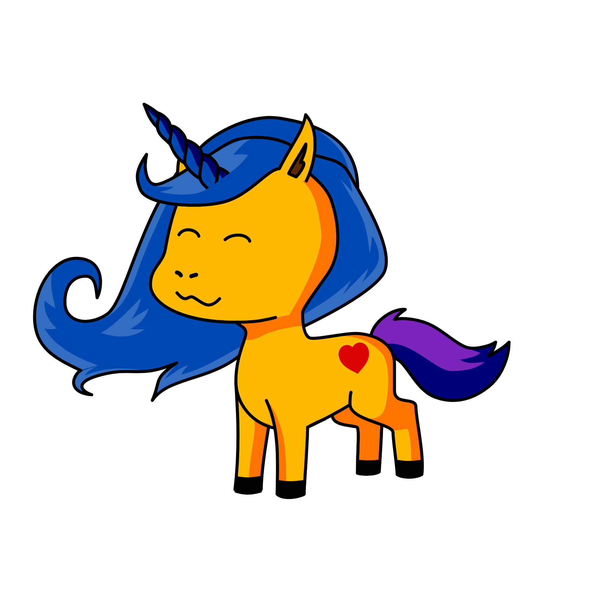 Ria, the unicorn