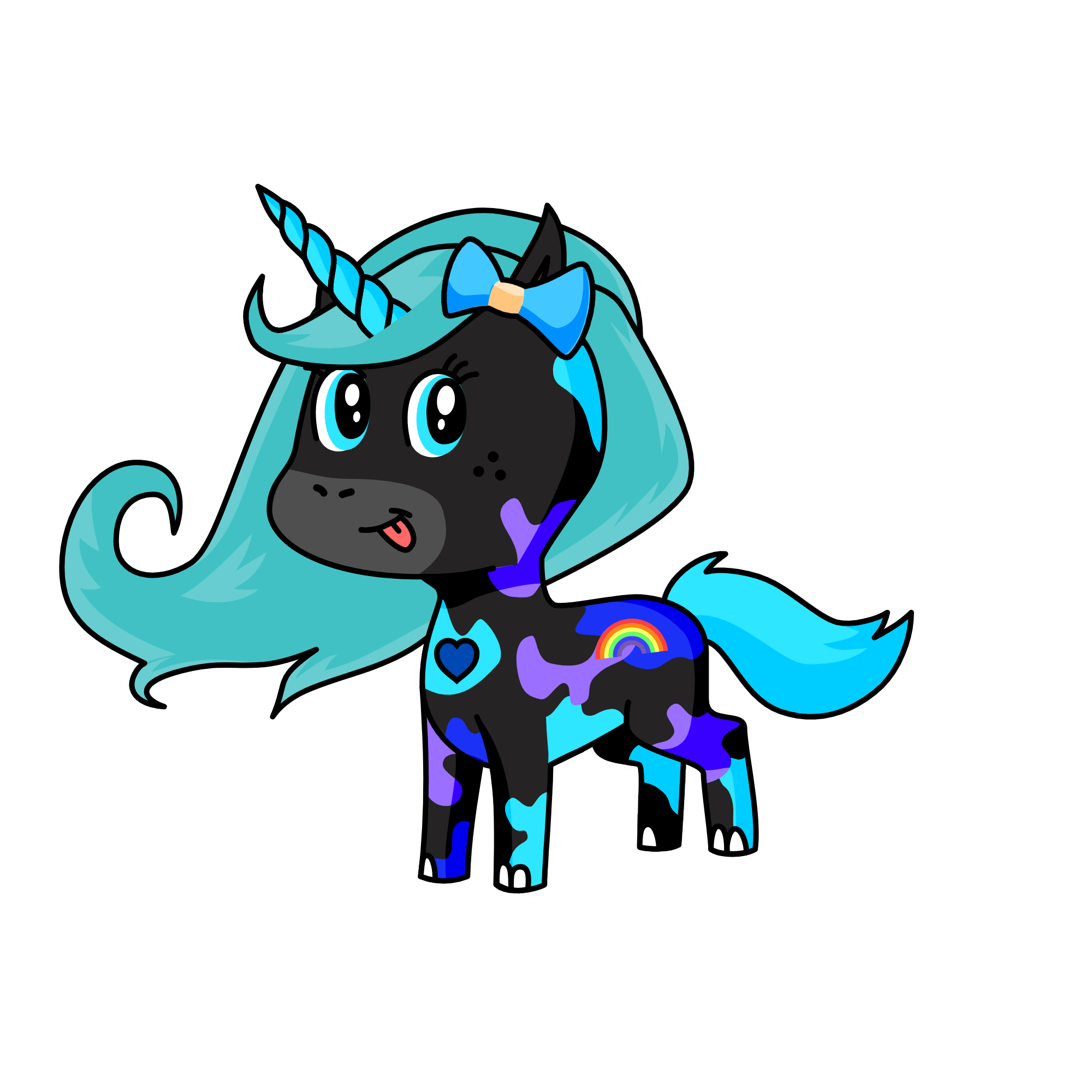 night twinkle, the unicorn
