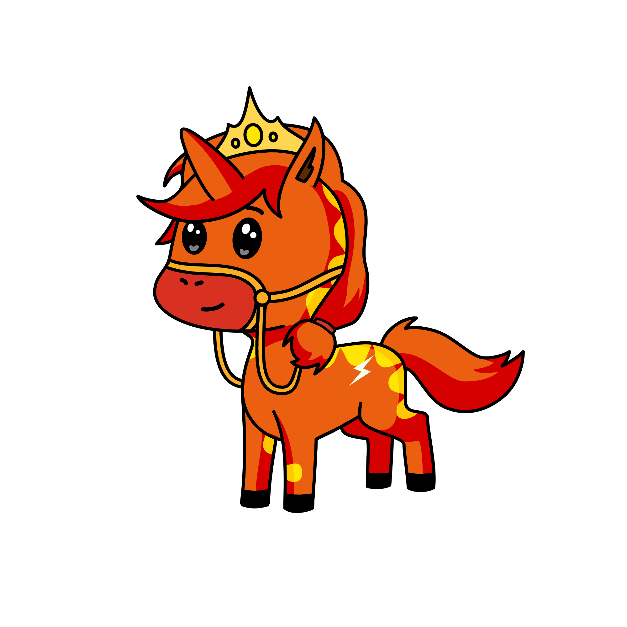 Princess Firecorn, the unicorn