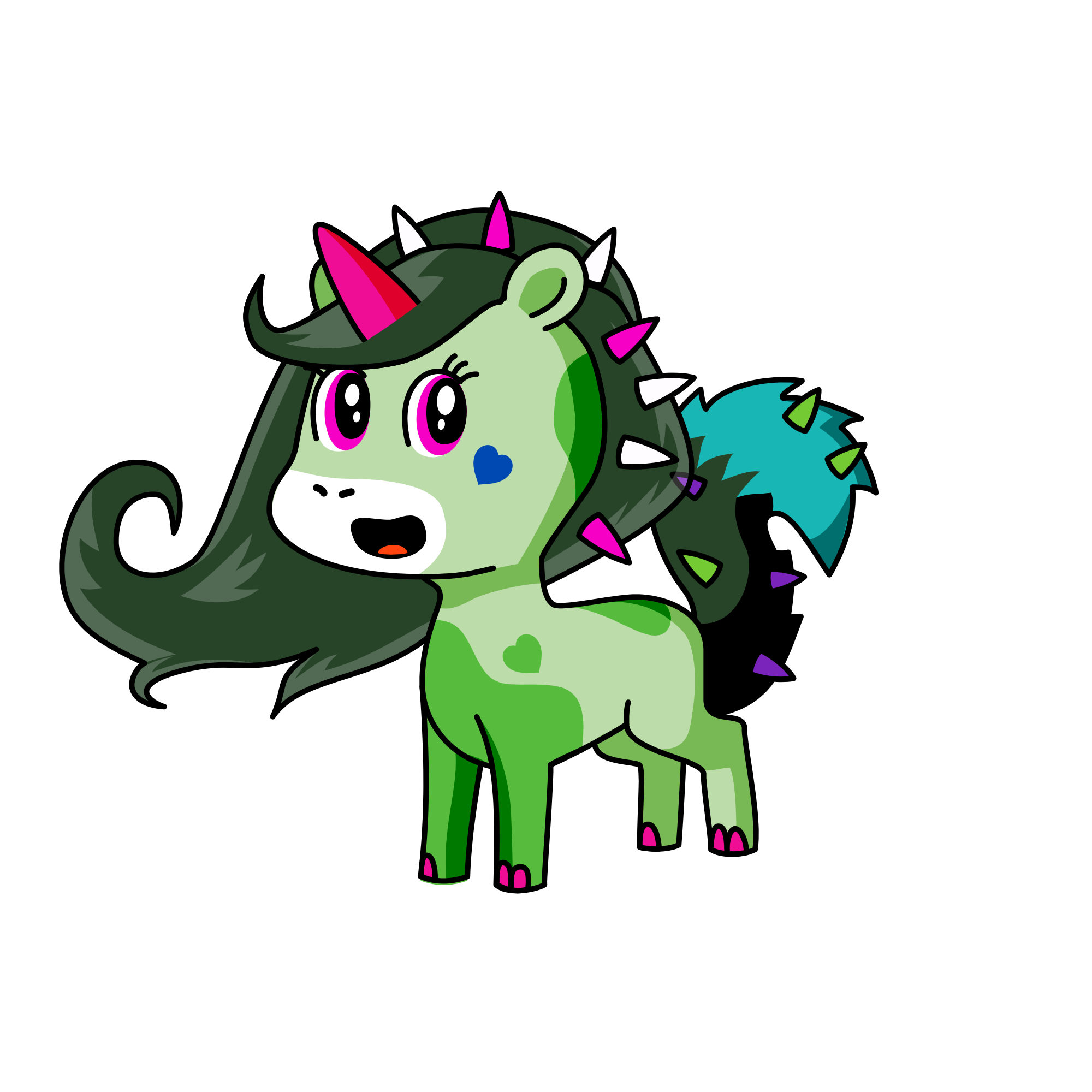 U, the unicorn