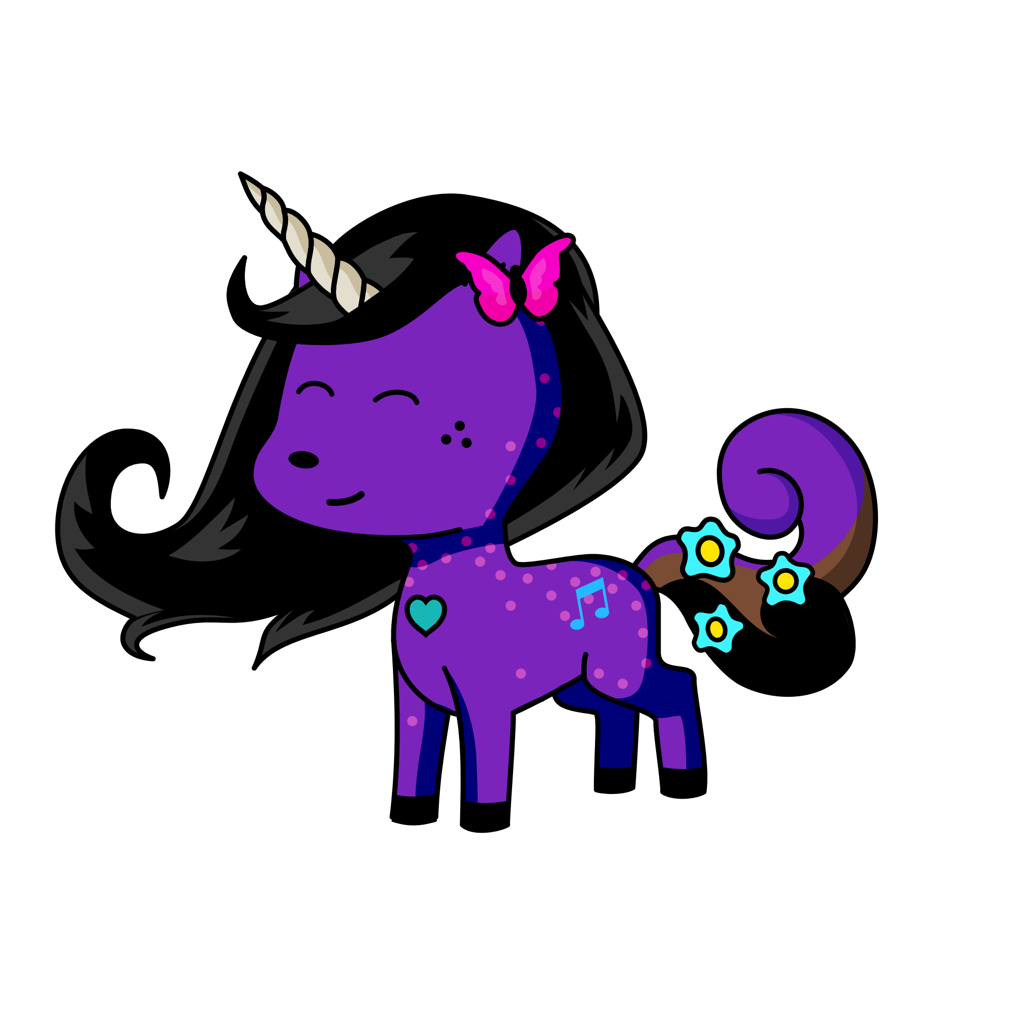 Night twinkle, the unicorn
