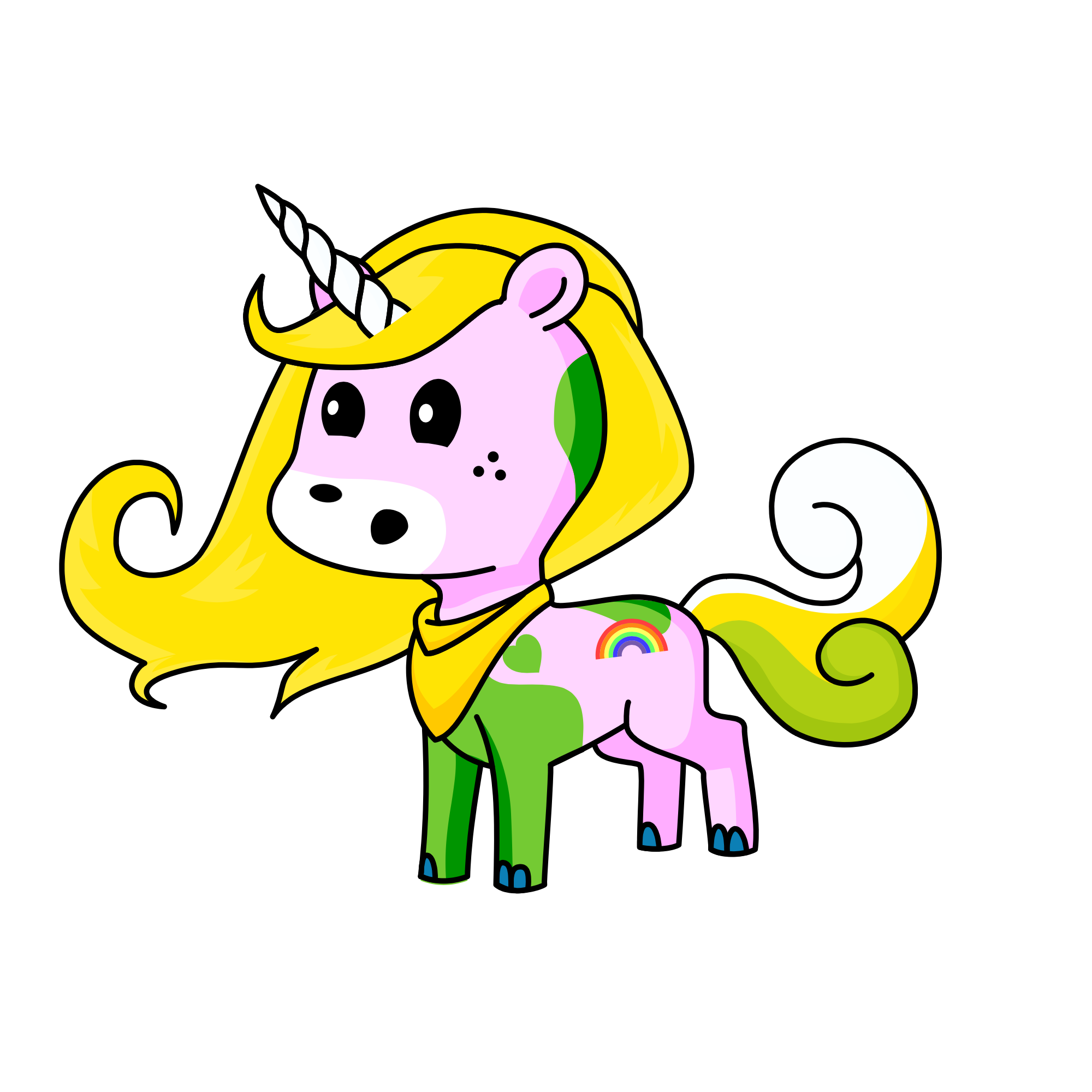 Q, the unicorn