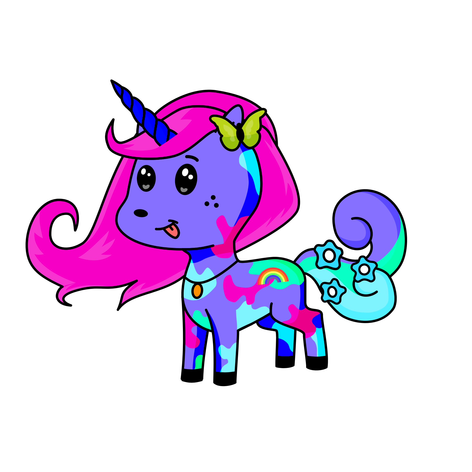Alylla, the unicorn