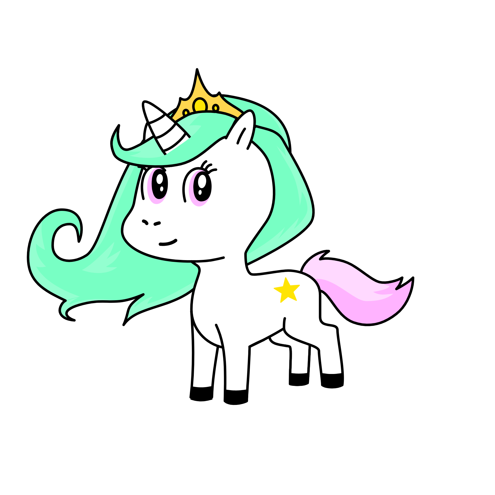 princess celestia, the unicorn