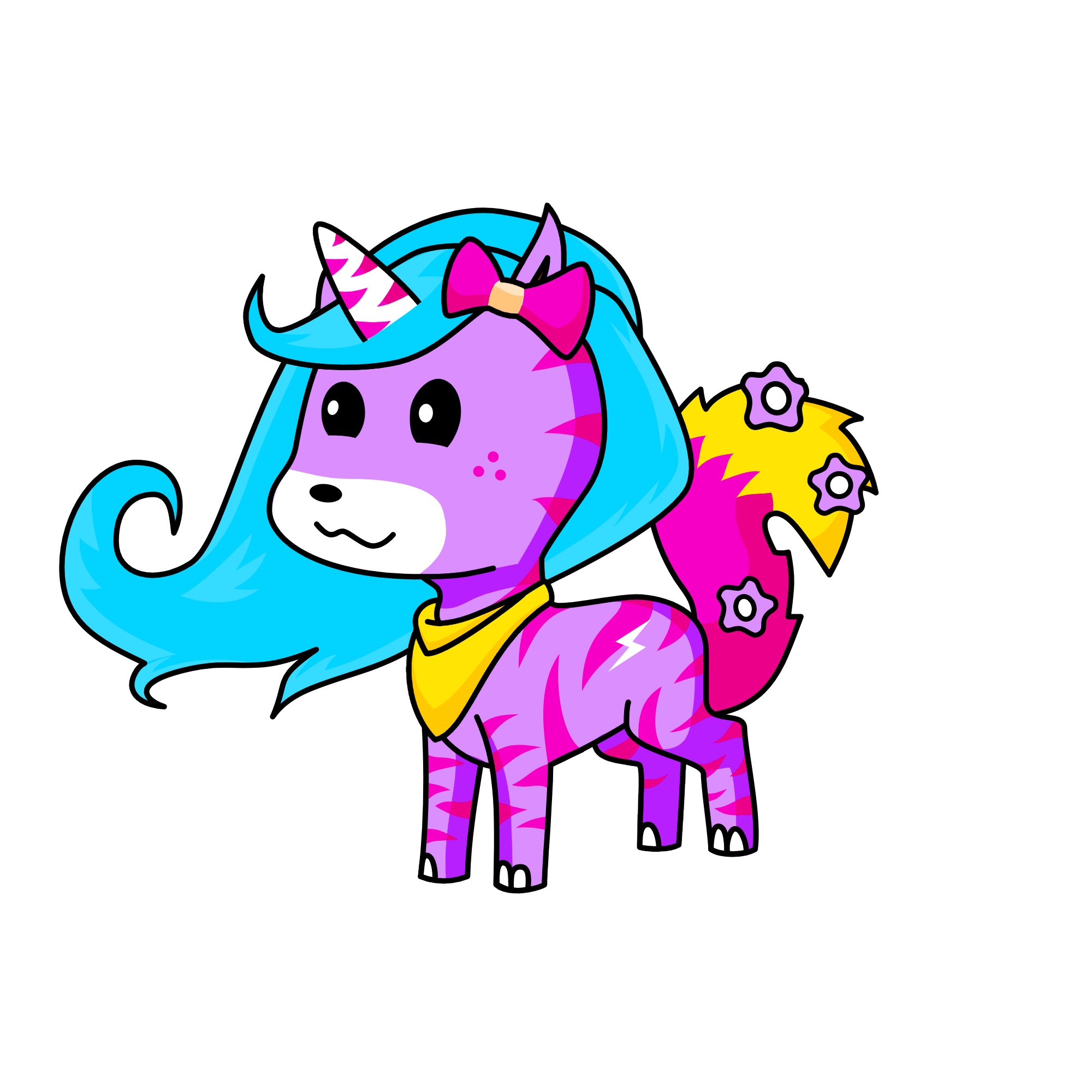 Kitty, the unicorn