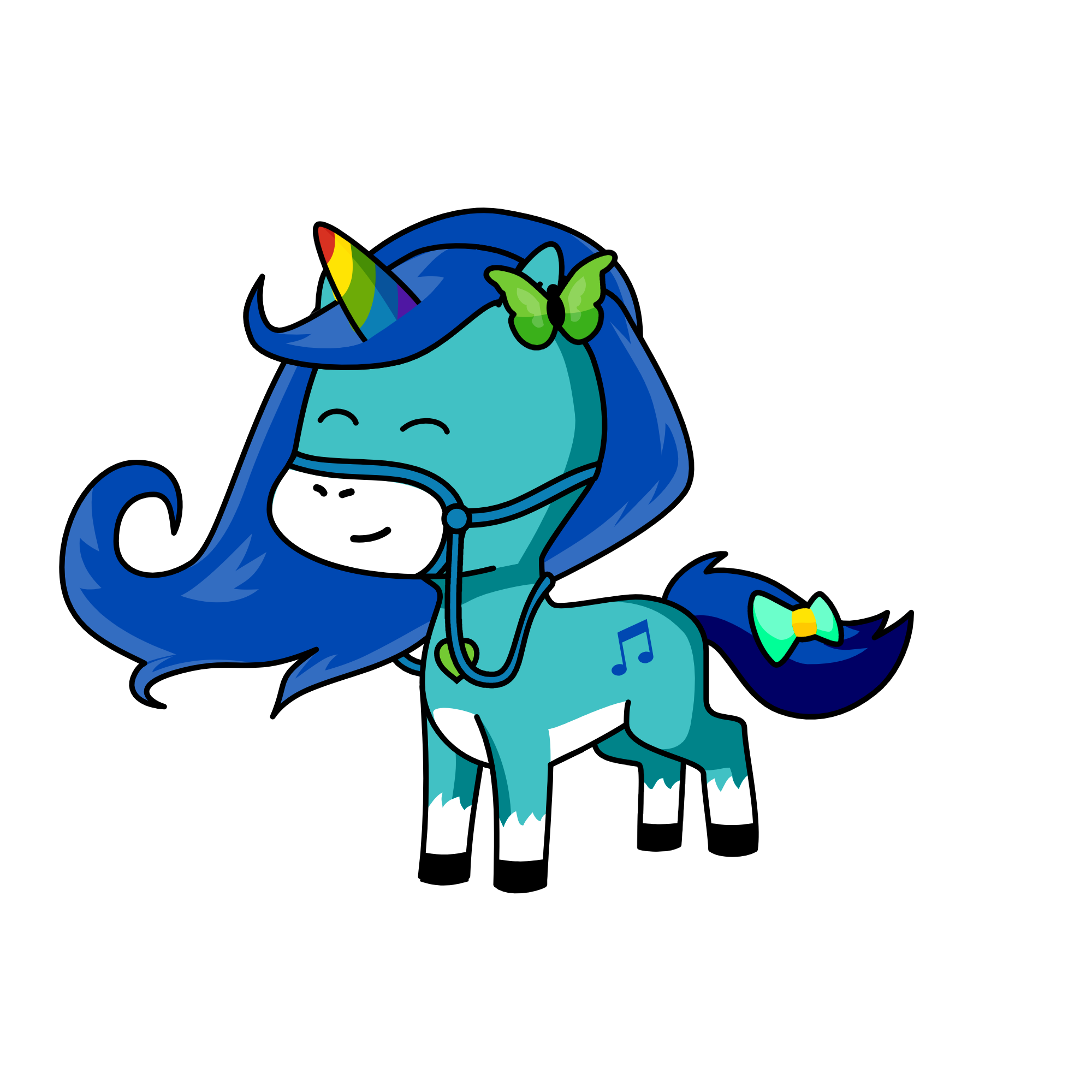 Eline, the unicorn