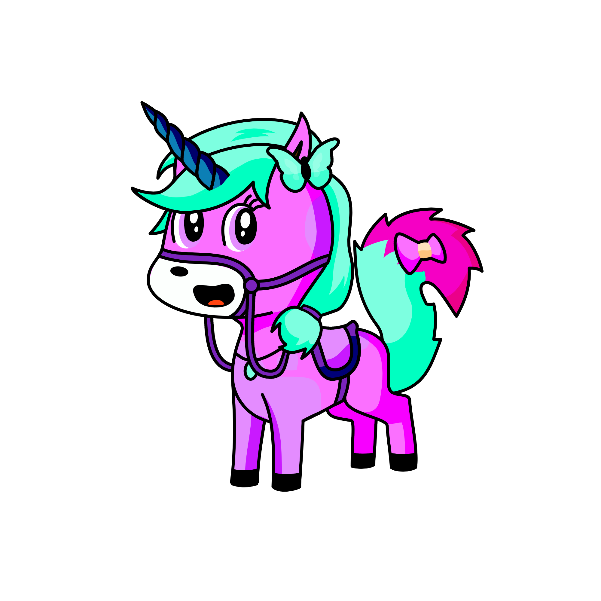rainbow, the unicorn