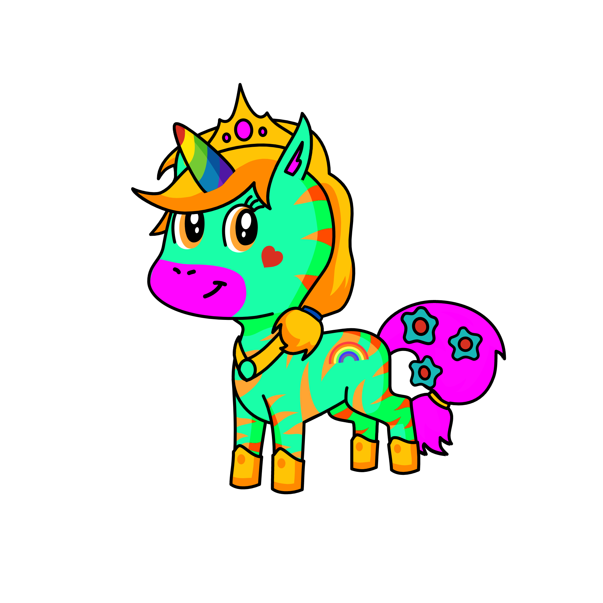 Rinbou unicorns, the unicorn