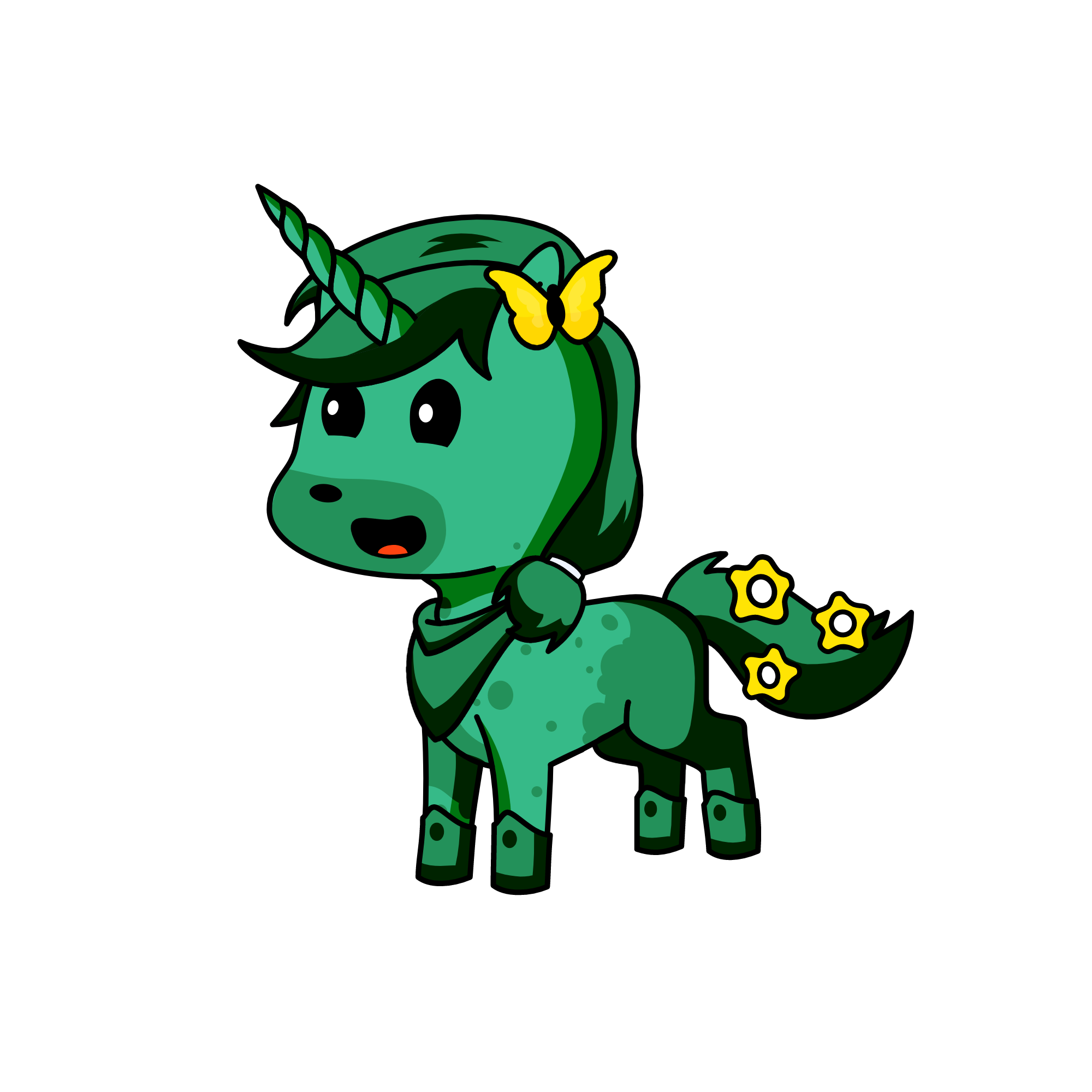 Deku, the unicorn