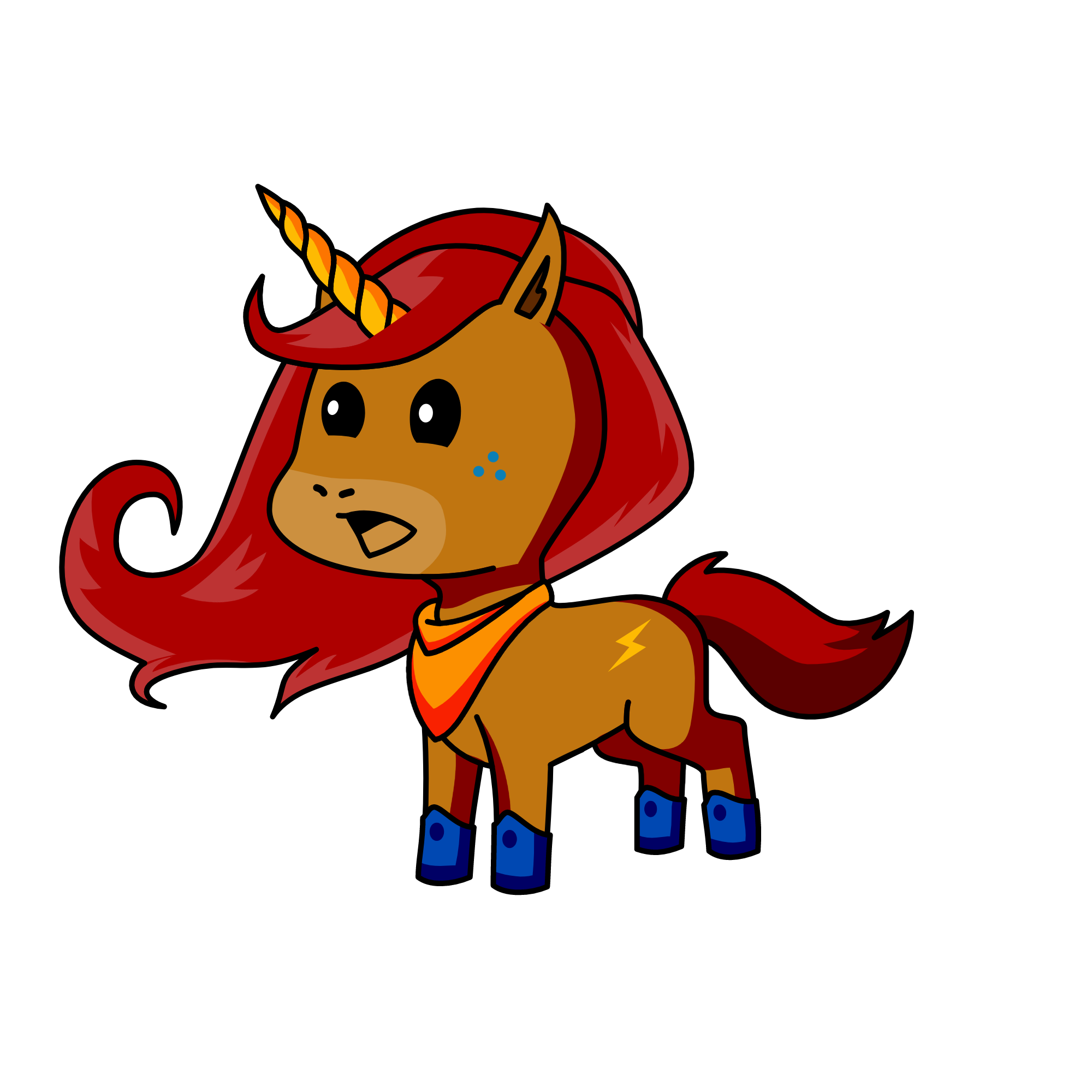 Lesa, the unicorn