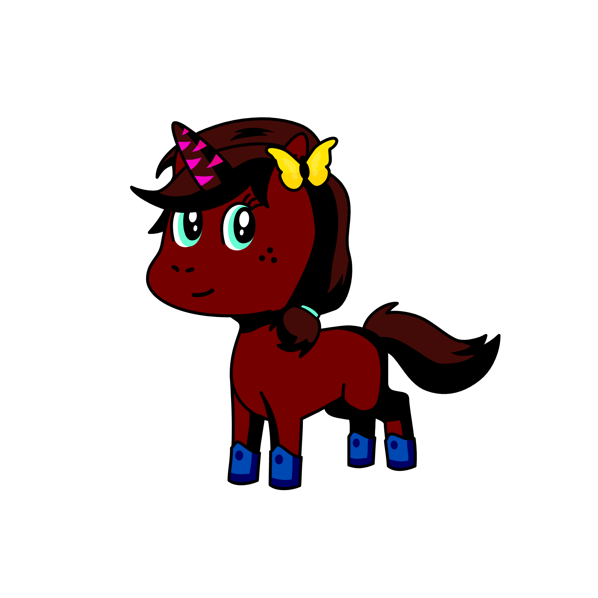 Maya, the unicorn