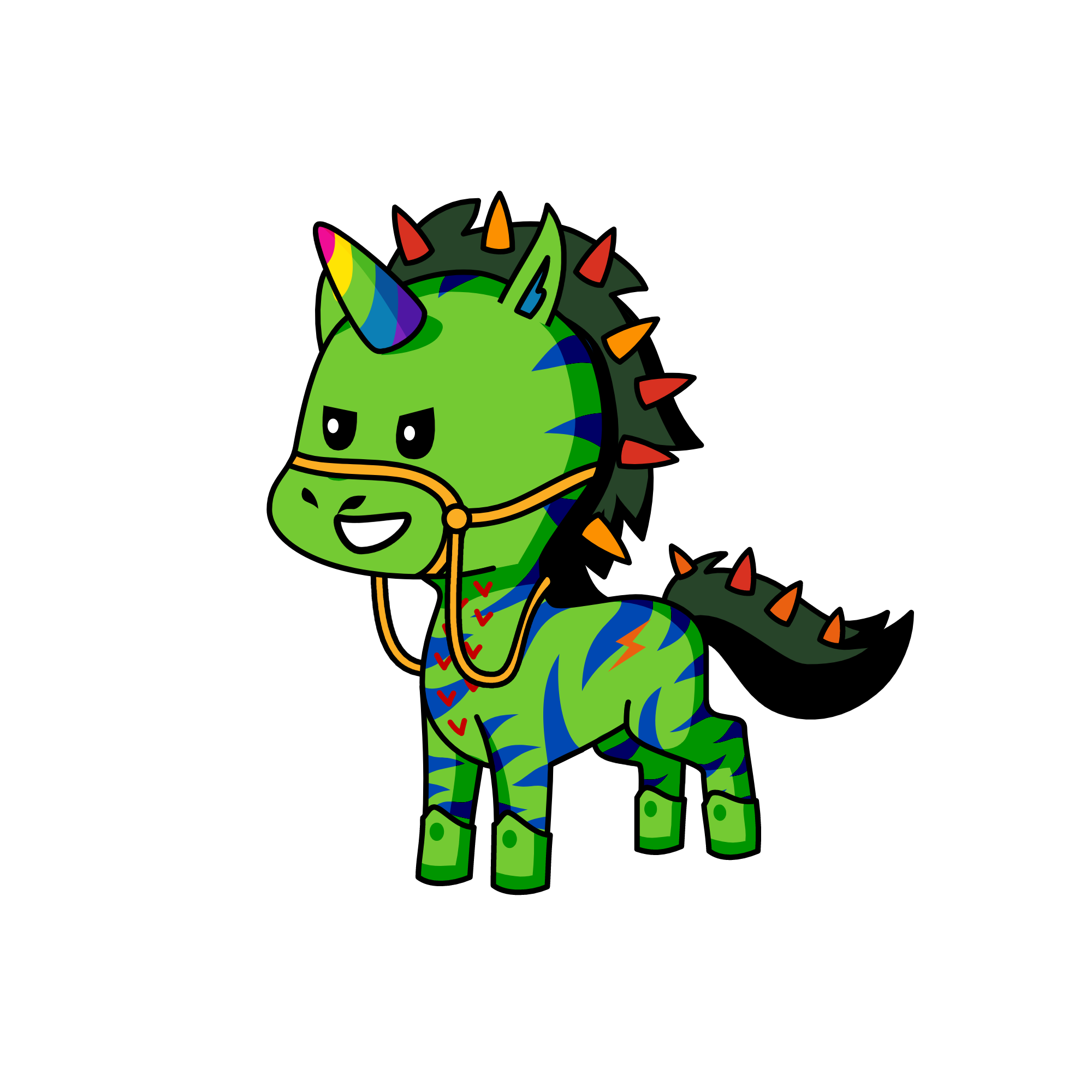 fast horse, the unicorn