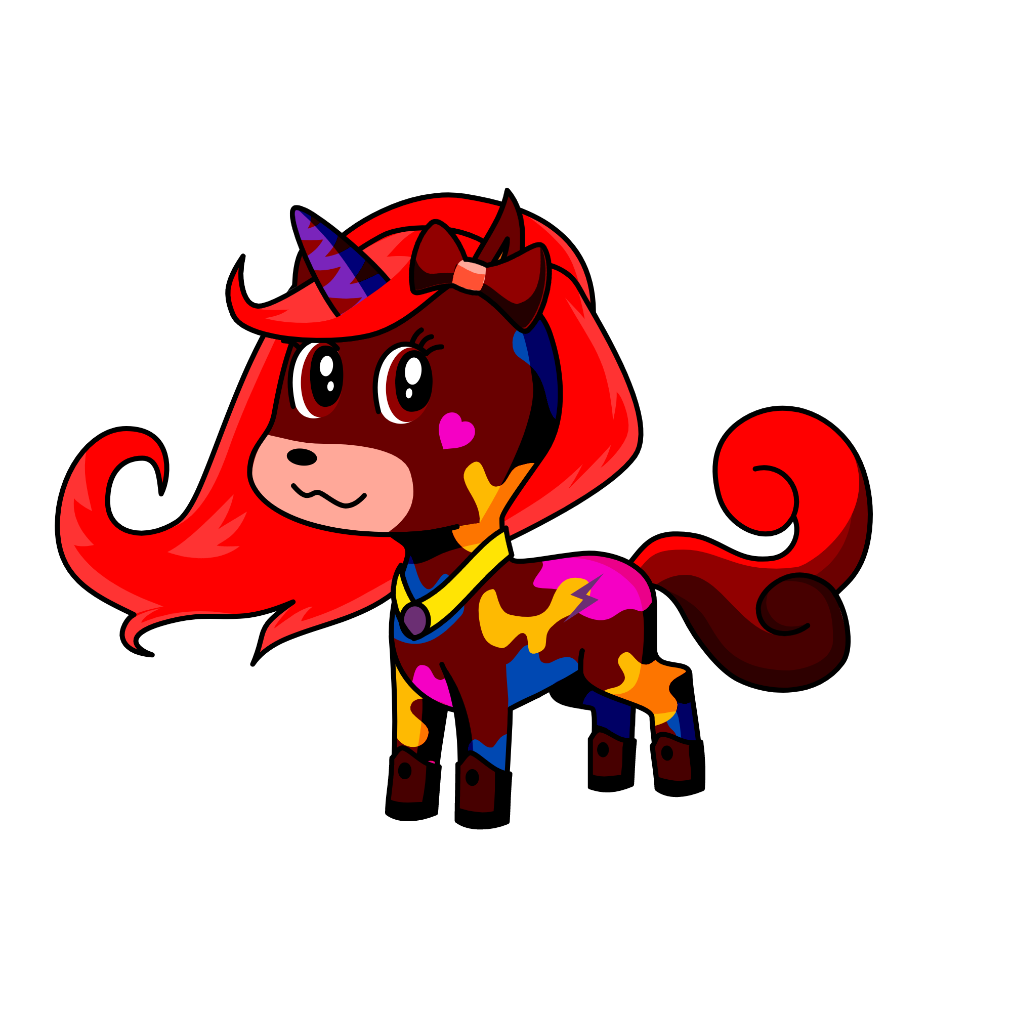 flamer, the unicorn