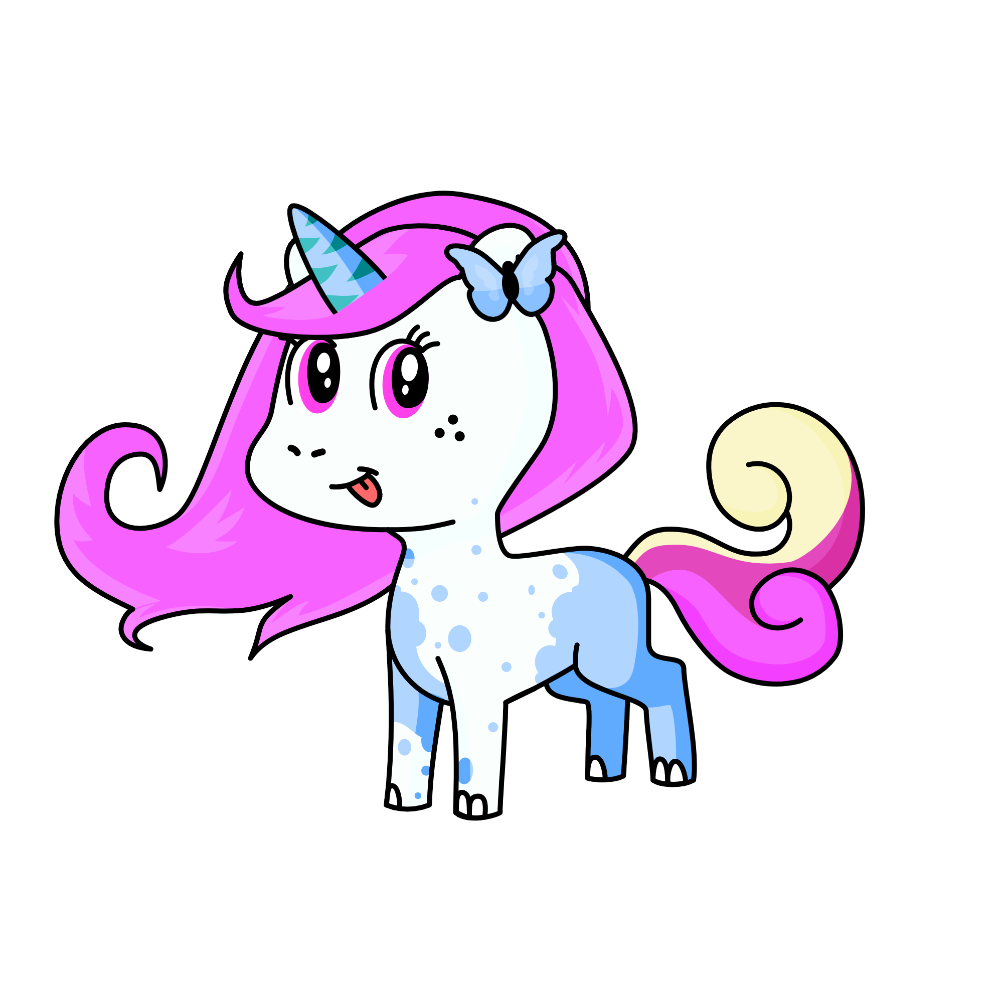 Angel, the unicorn