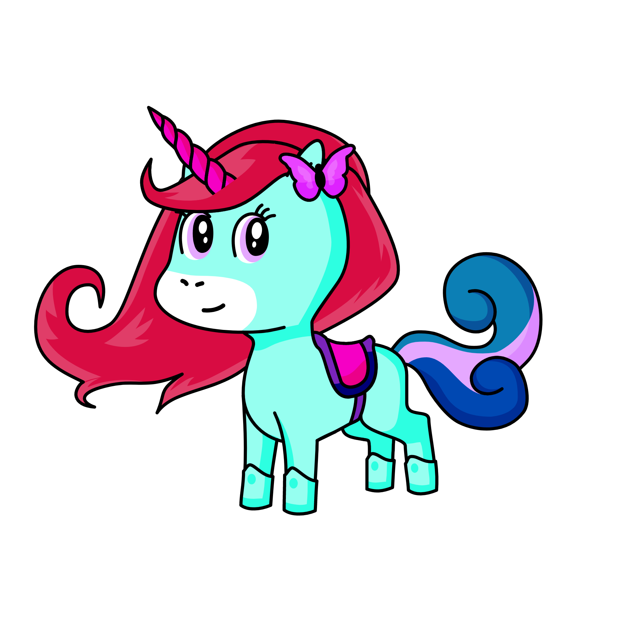 tiana, the unicorn