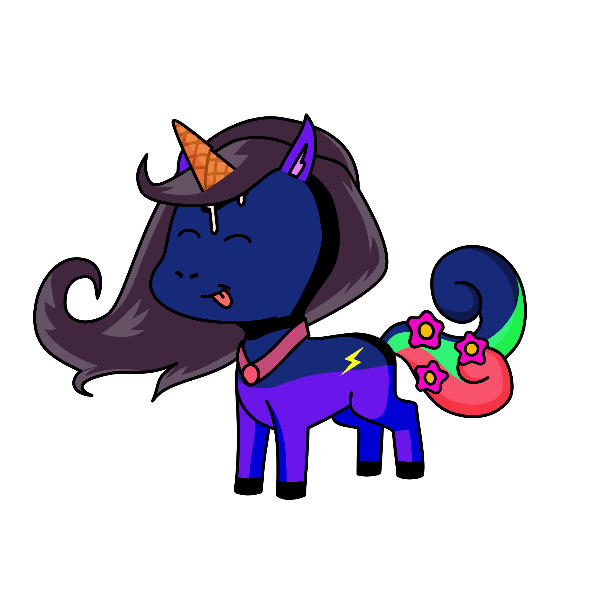 Lilly, the unicorn