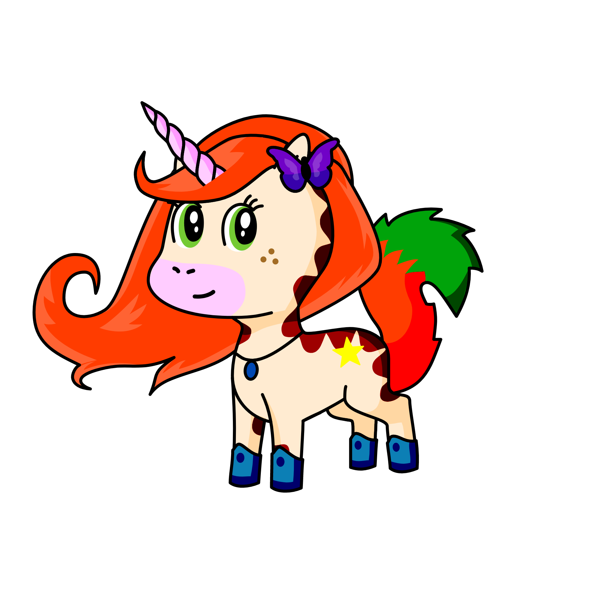 Lily Potter, the unicorn