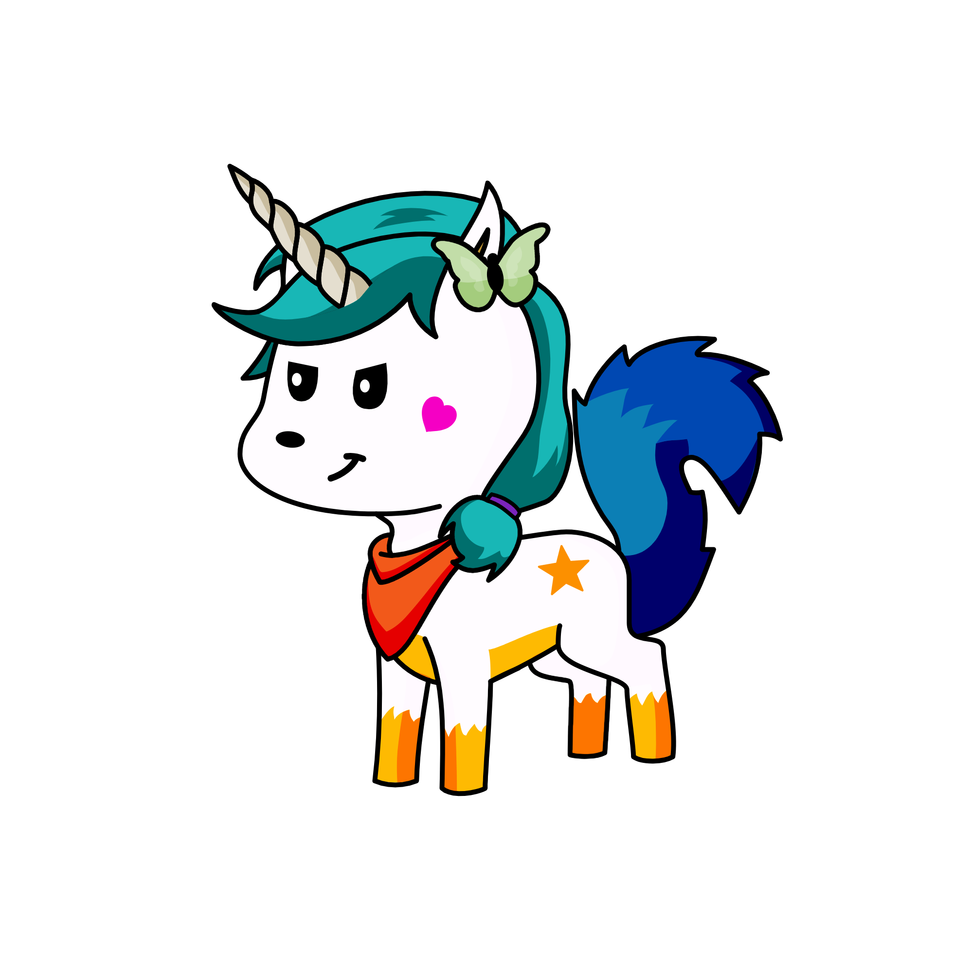 Kiara, the unicorn