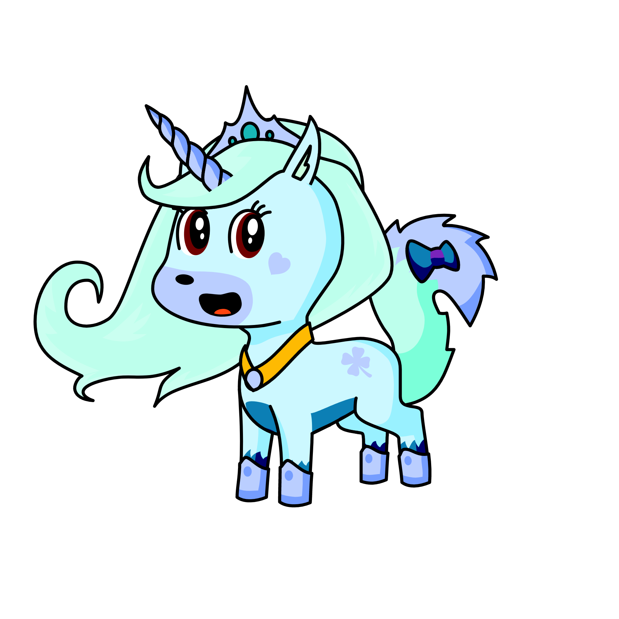 winter, the unicorn