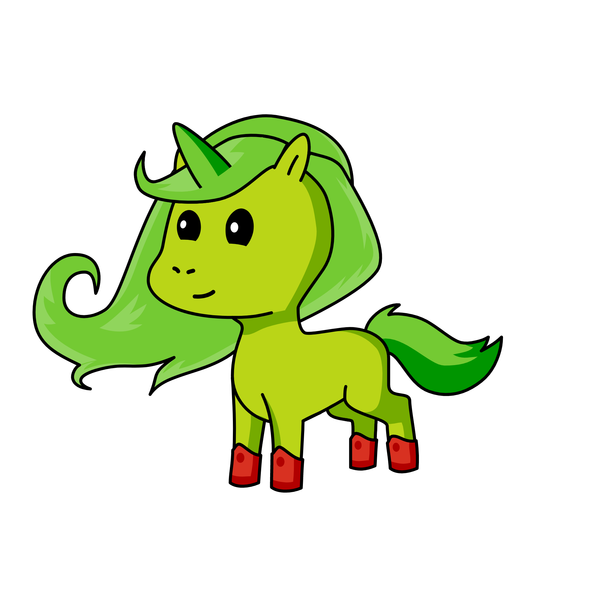 Unspeckable, the unicorn