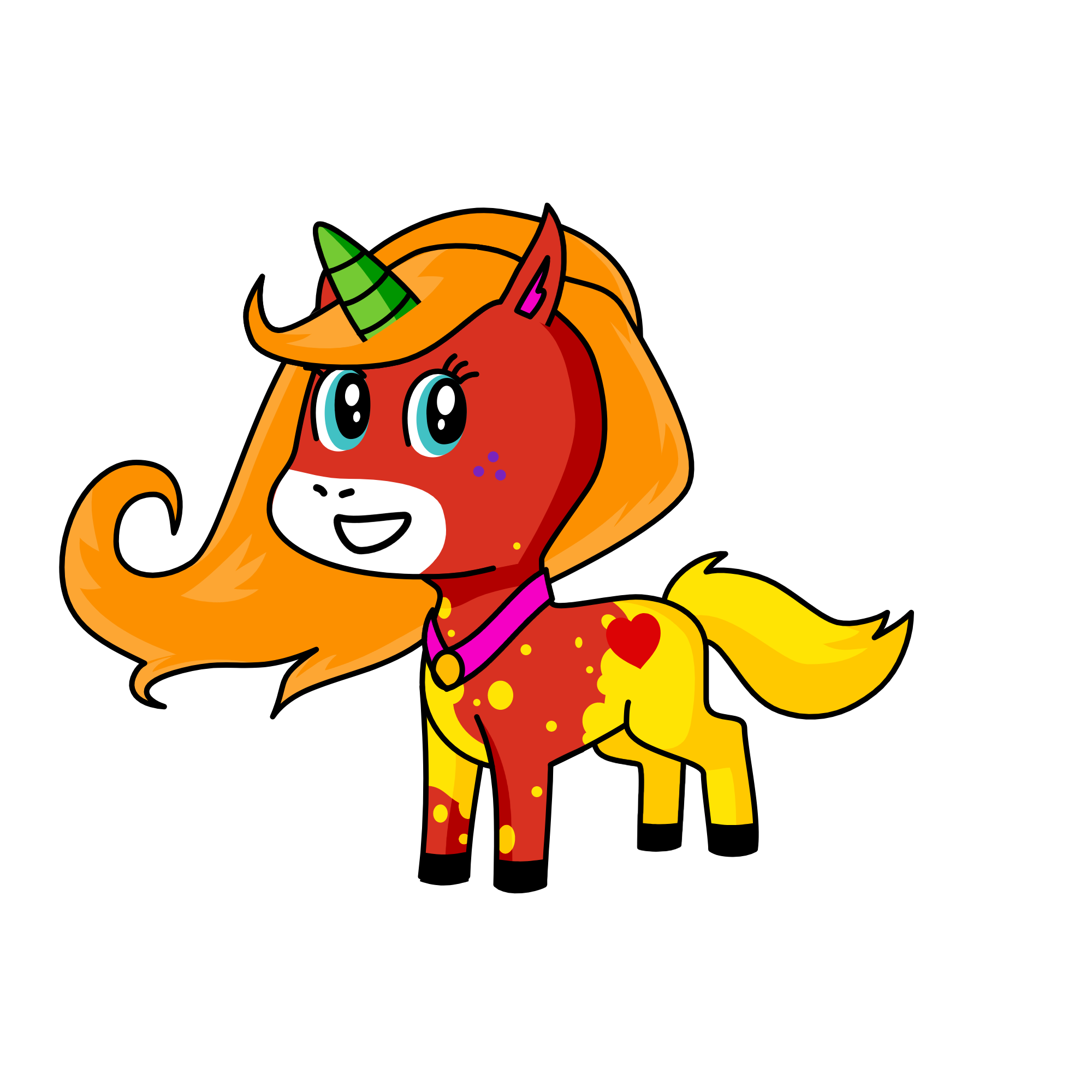 sunny, the unicorn