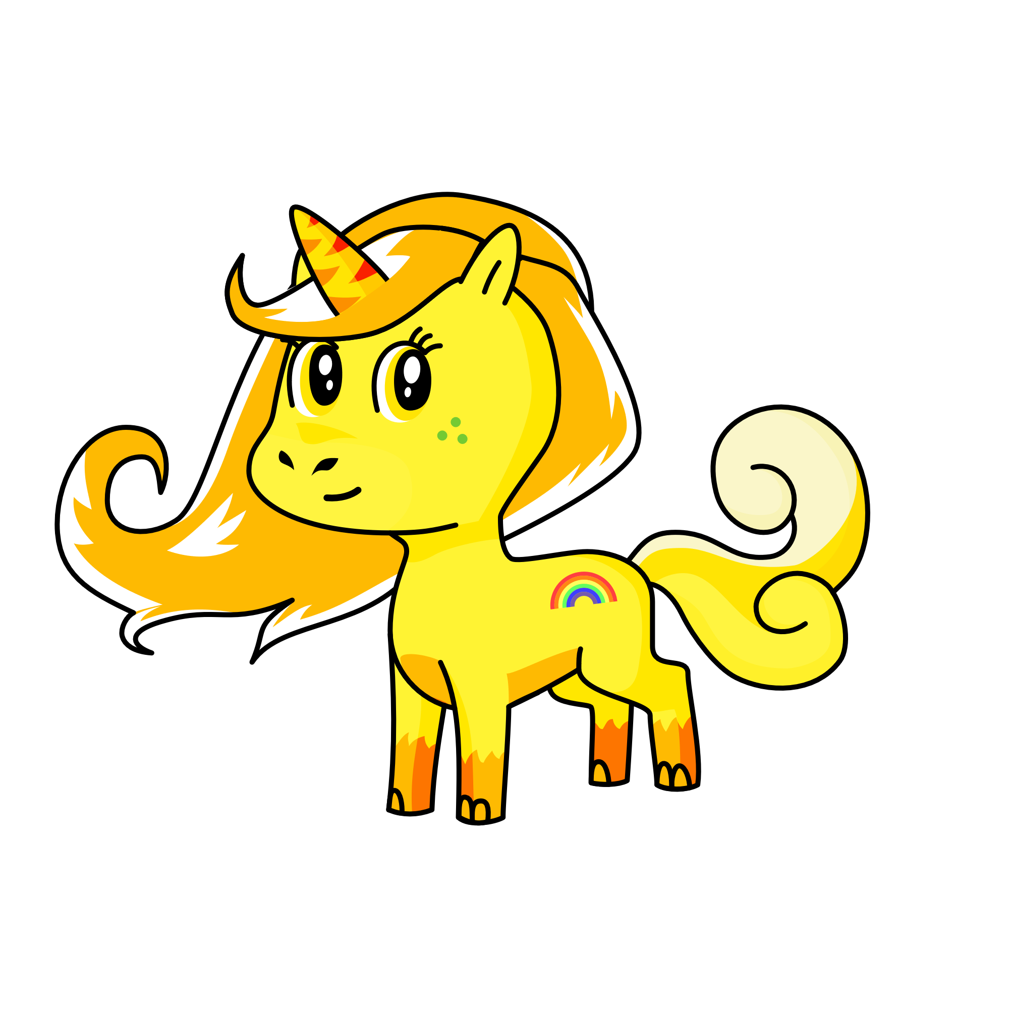 deb, the unicorn