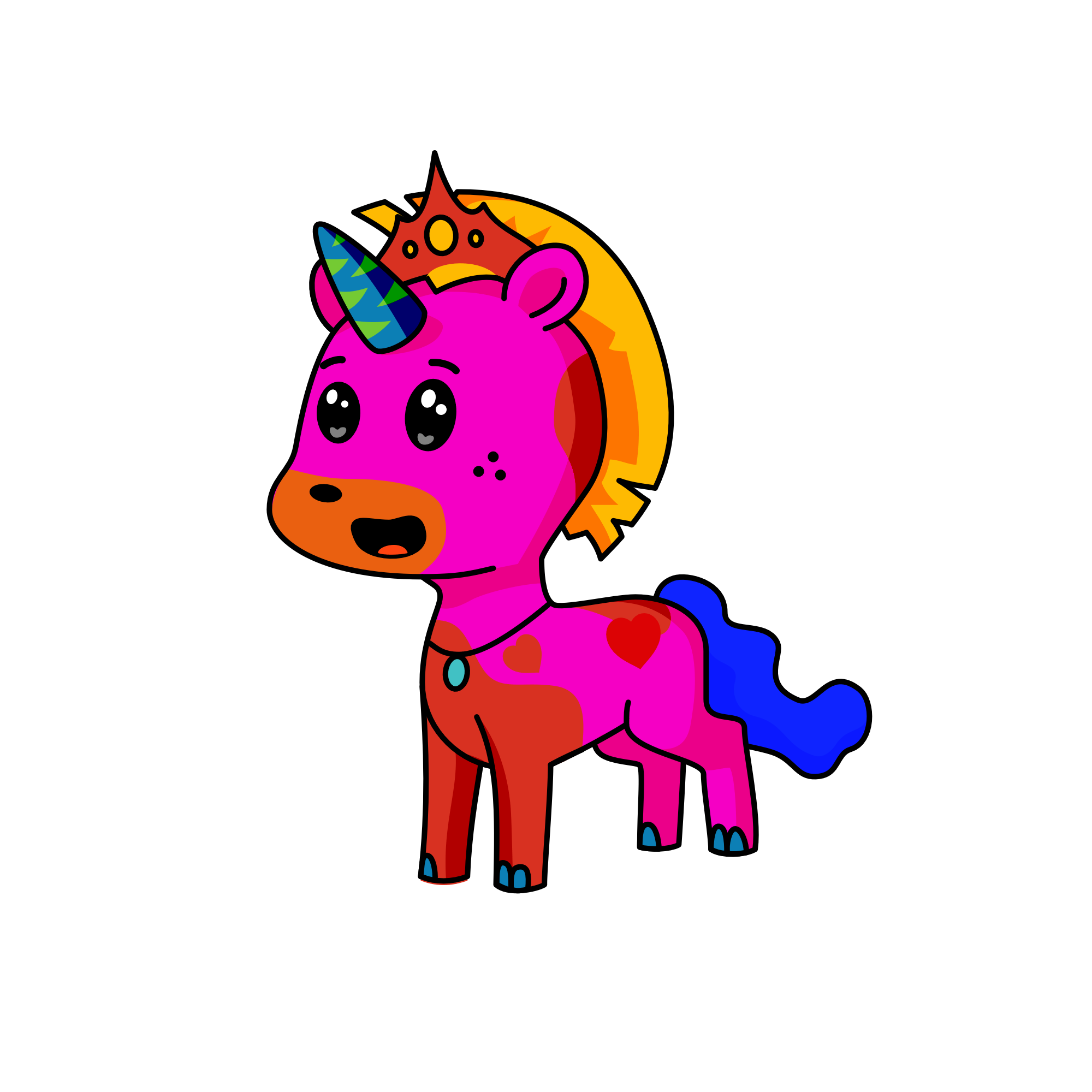 Zannder, the unicorn