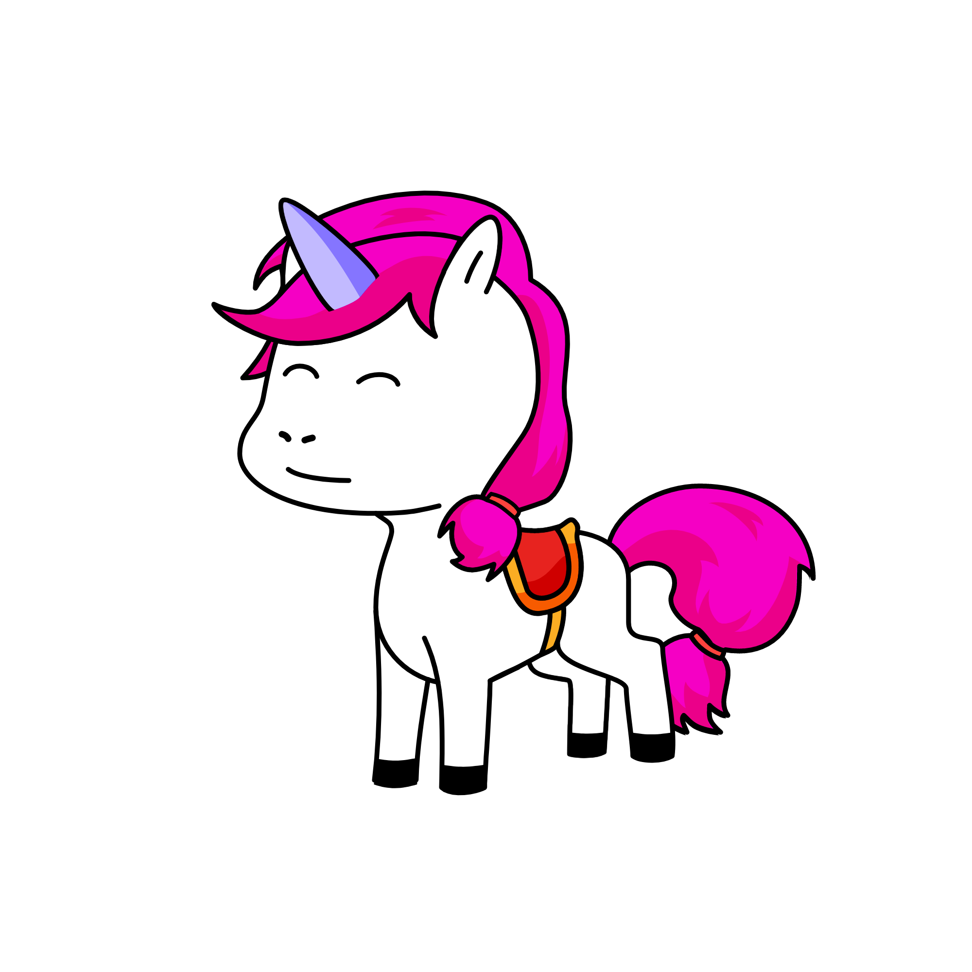 myleastfavoritecolorsonmyfavoritething, the unicorn