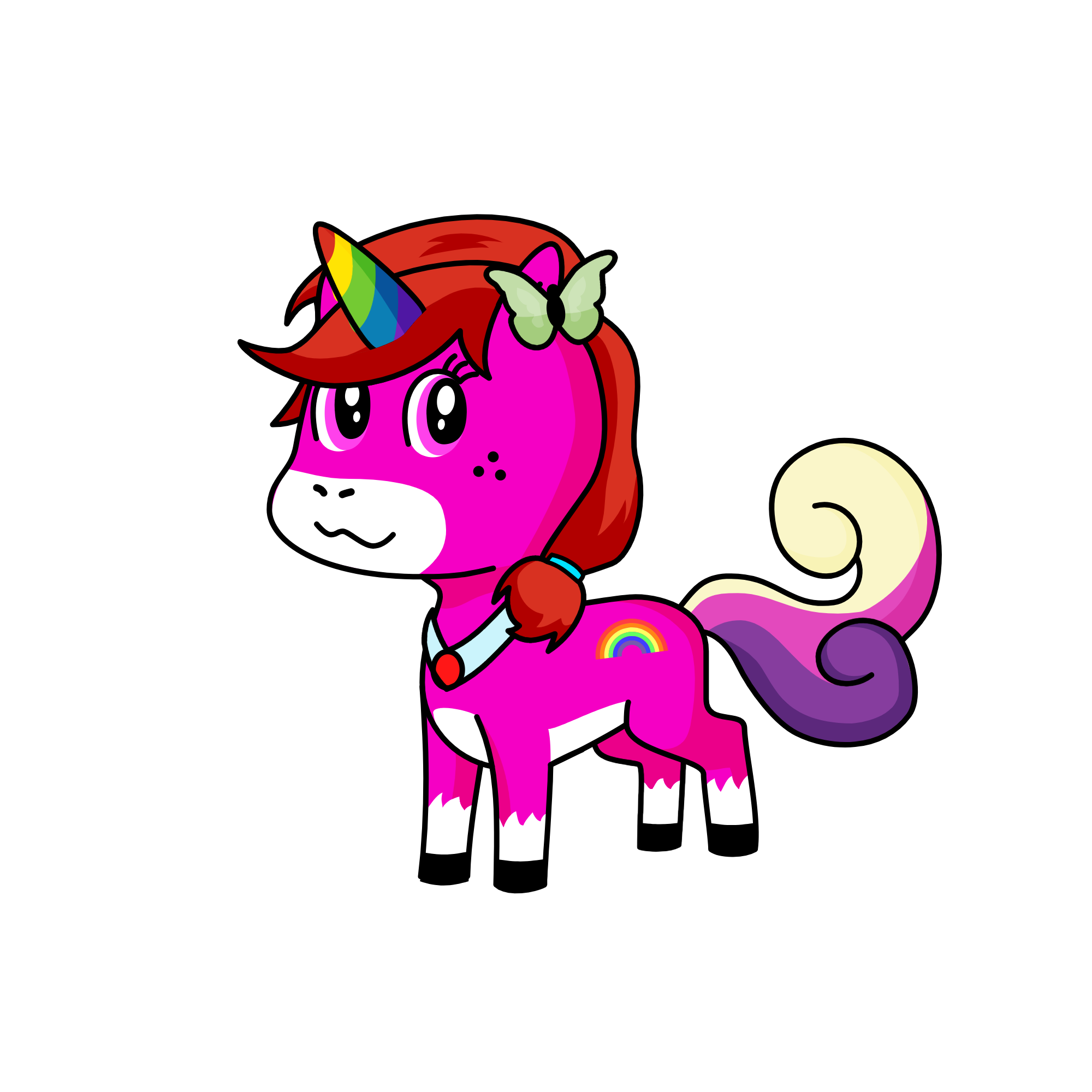 Blake, the unicorn
