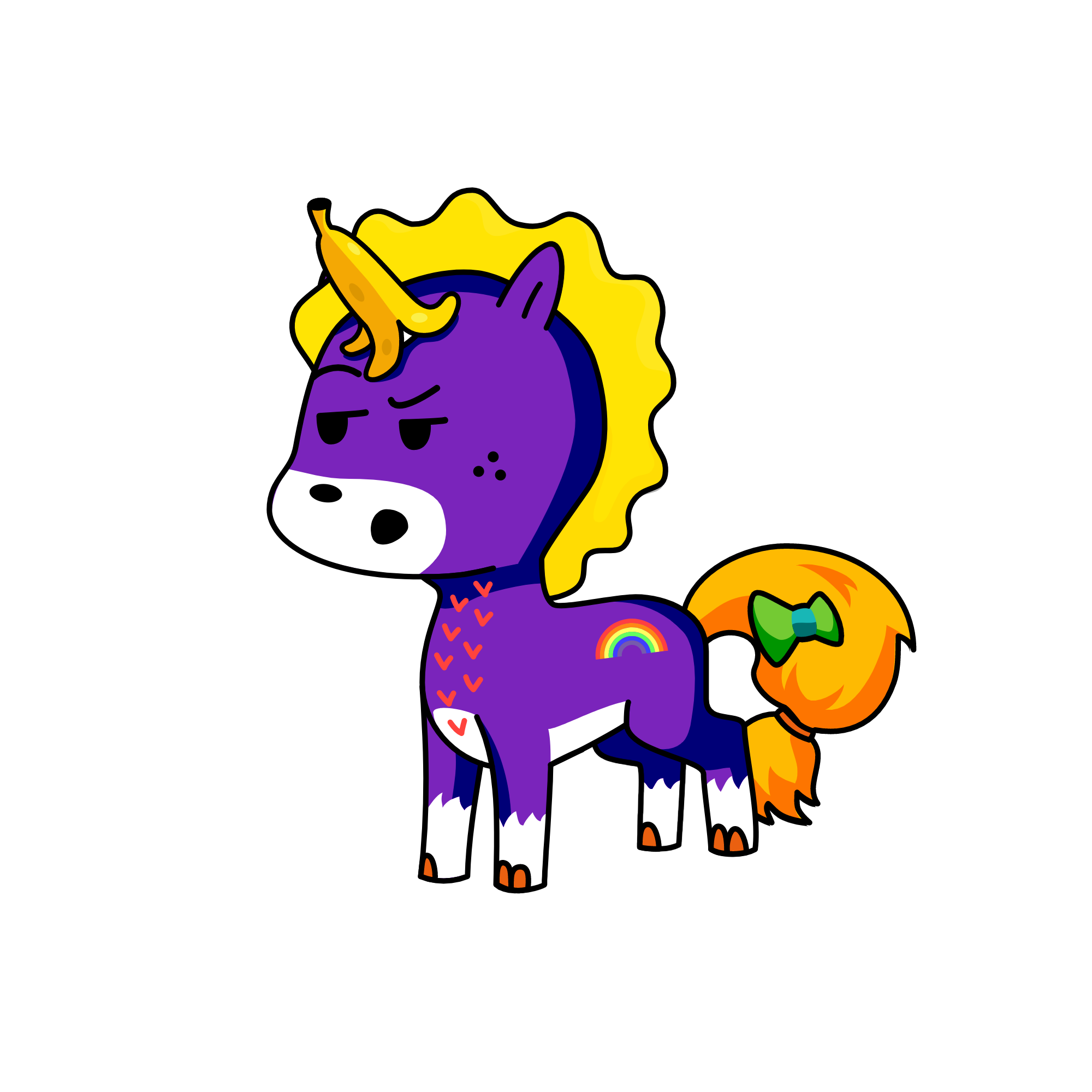 uglymonster1, the unicorn