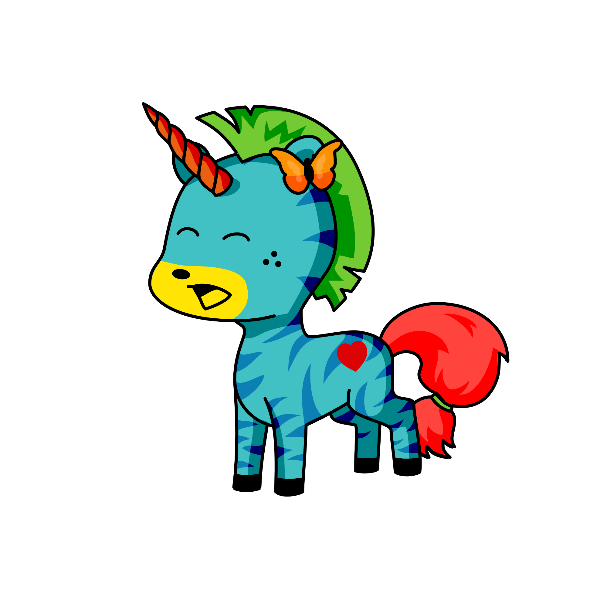 ugly angel 1, the unicorn