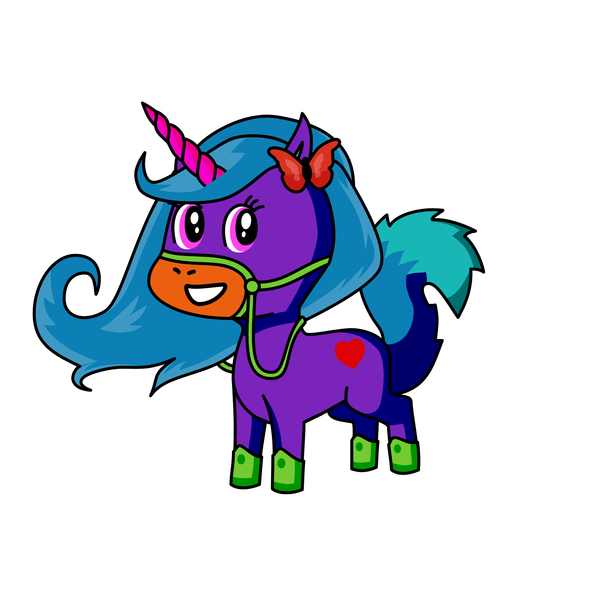 Elsa, the unicorn