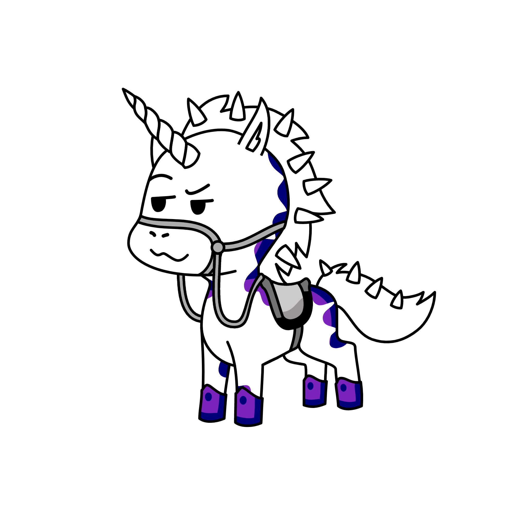 Finian de Karen de Seel, the unicorn