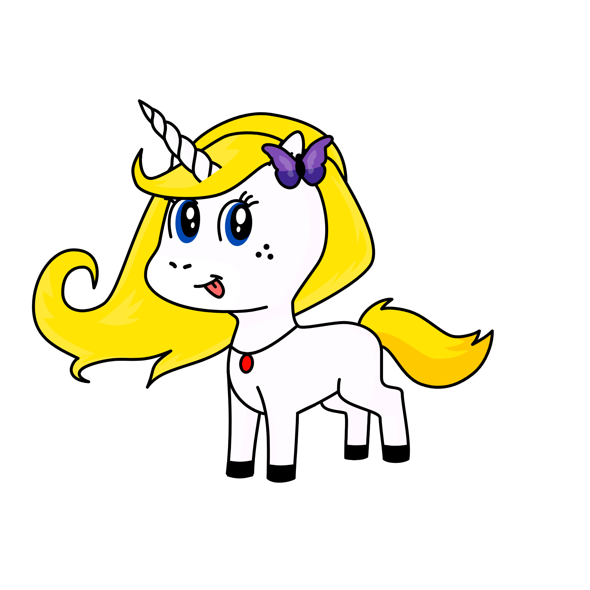 Ellen, the unicorn