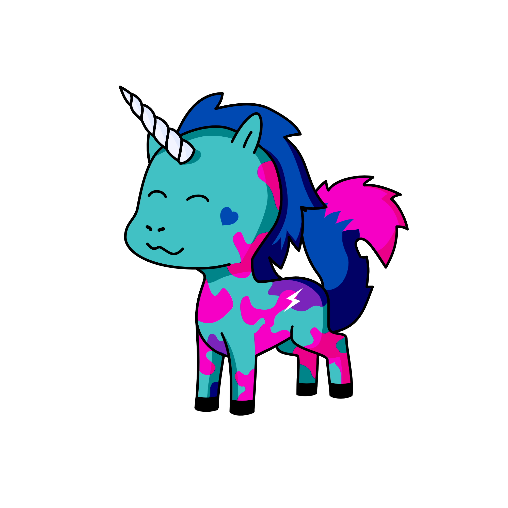 Vaporeon, the unicorn