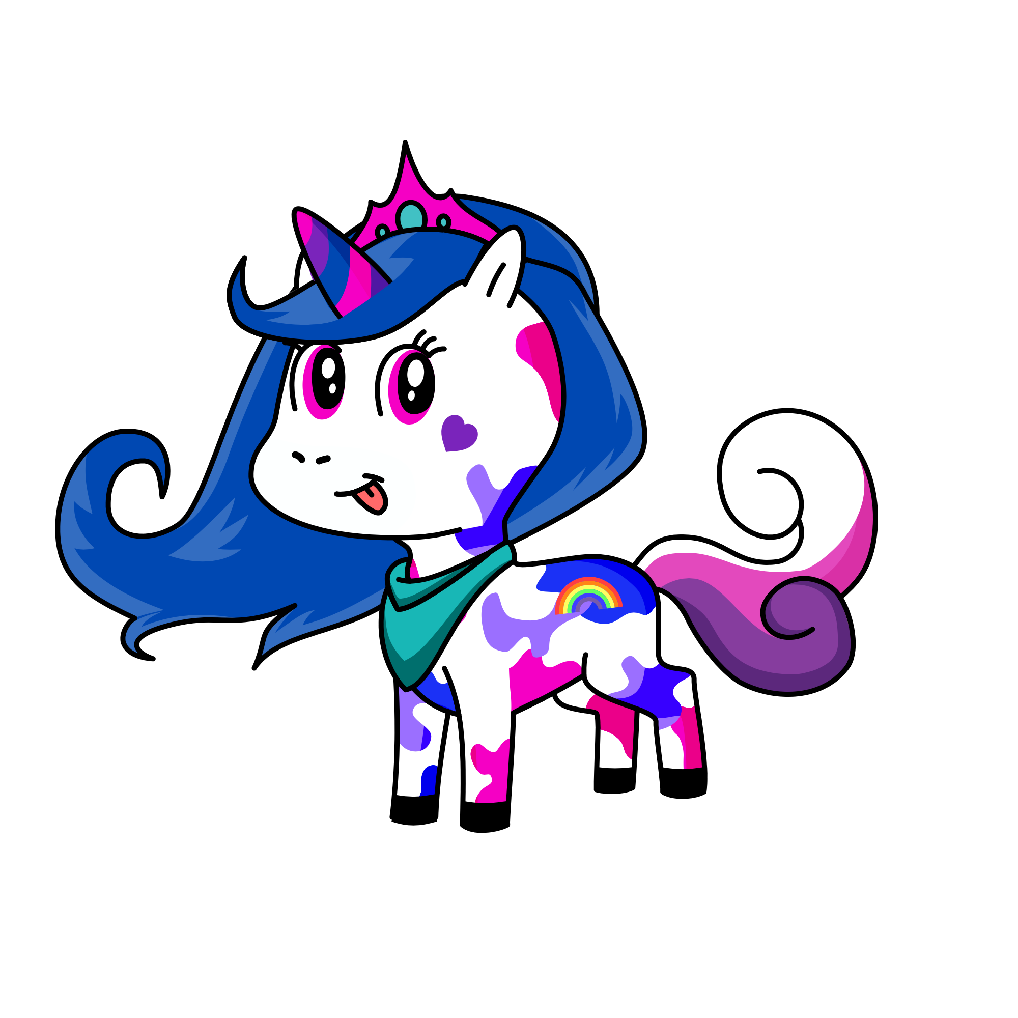 Blair, the unicorn