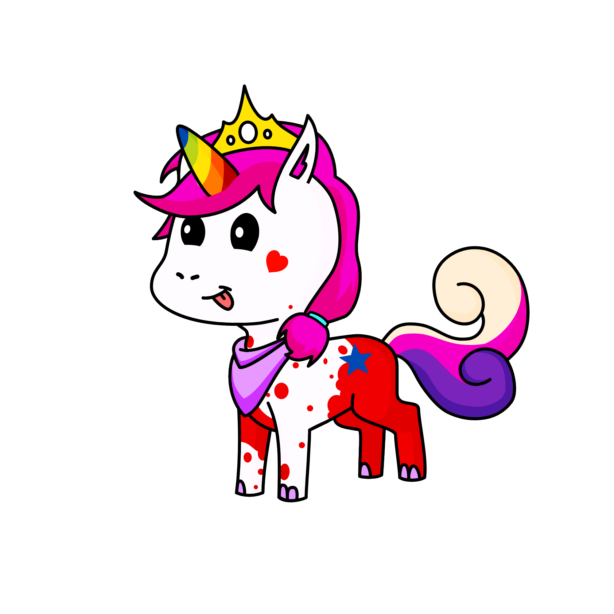 Sara TWIN , the unicorn