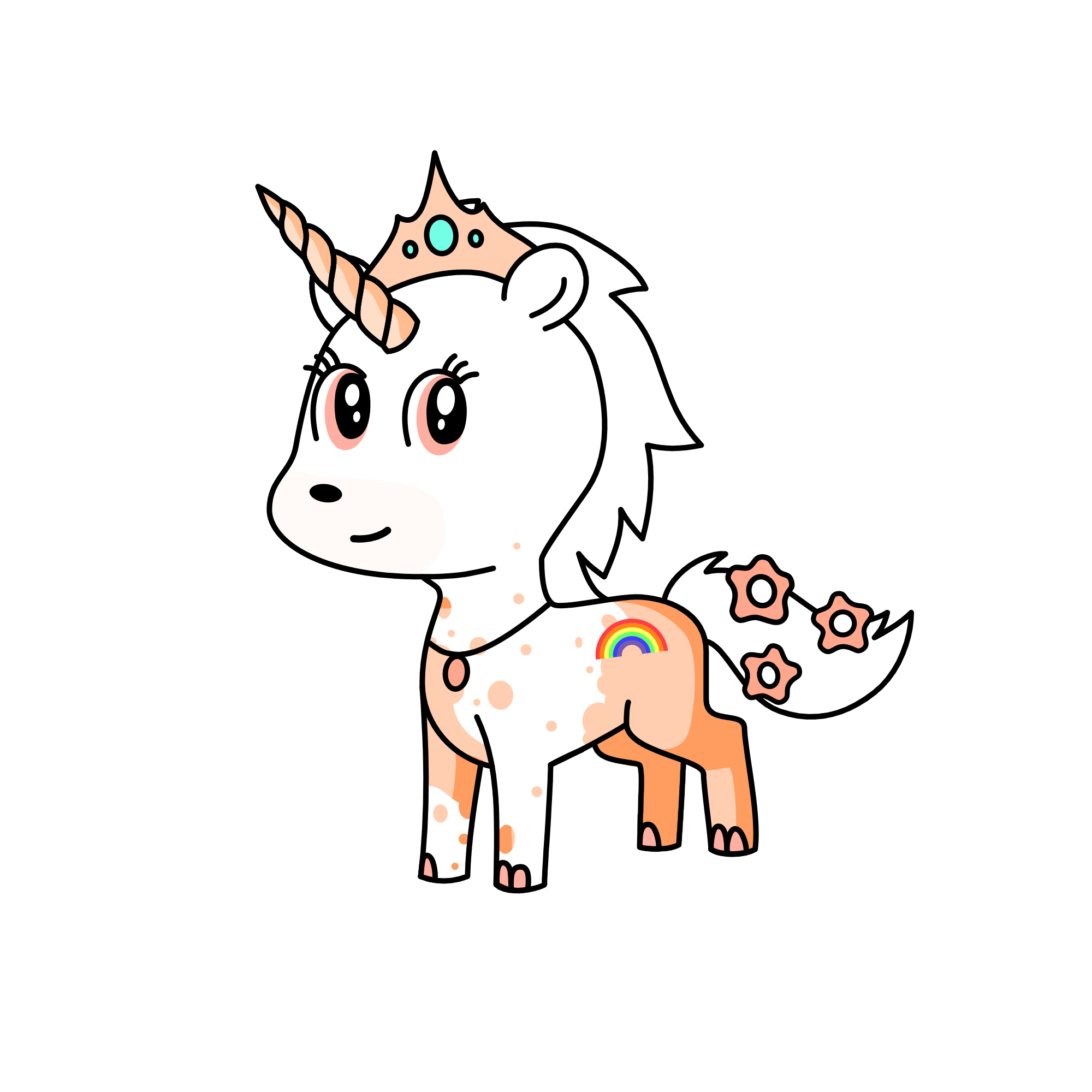 Bibble, the unicorn