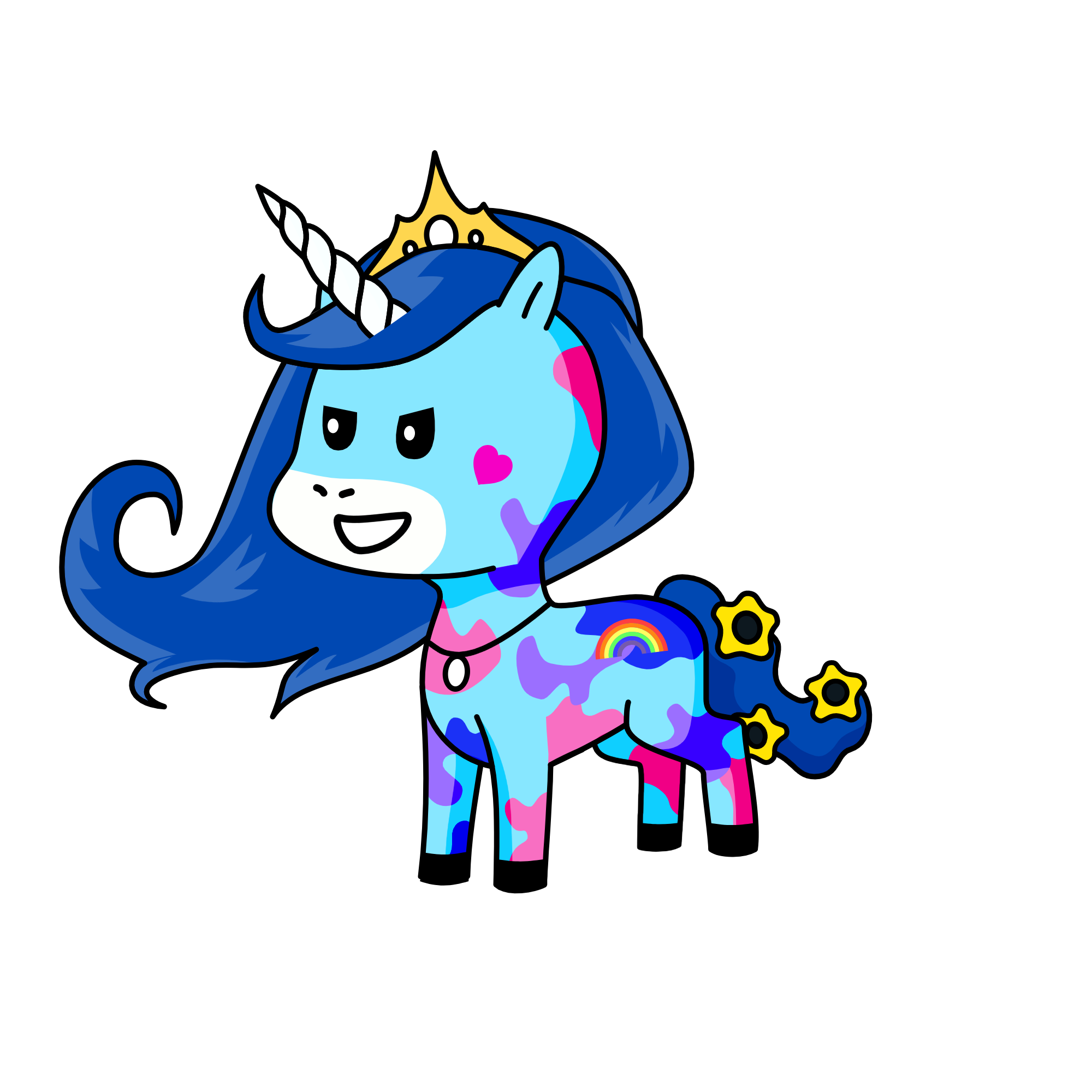 Mommy, the unicorn