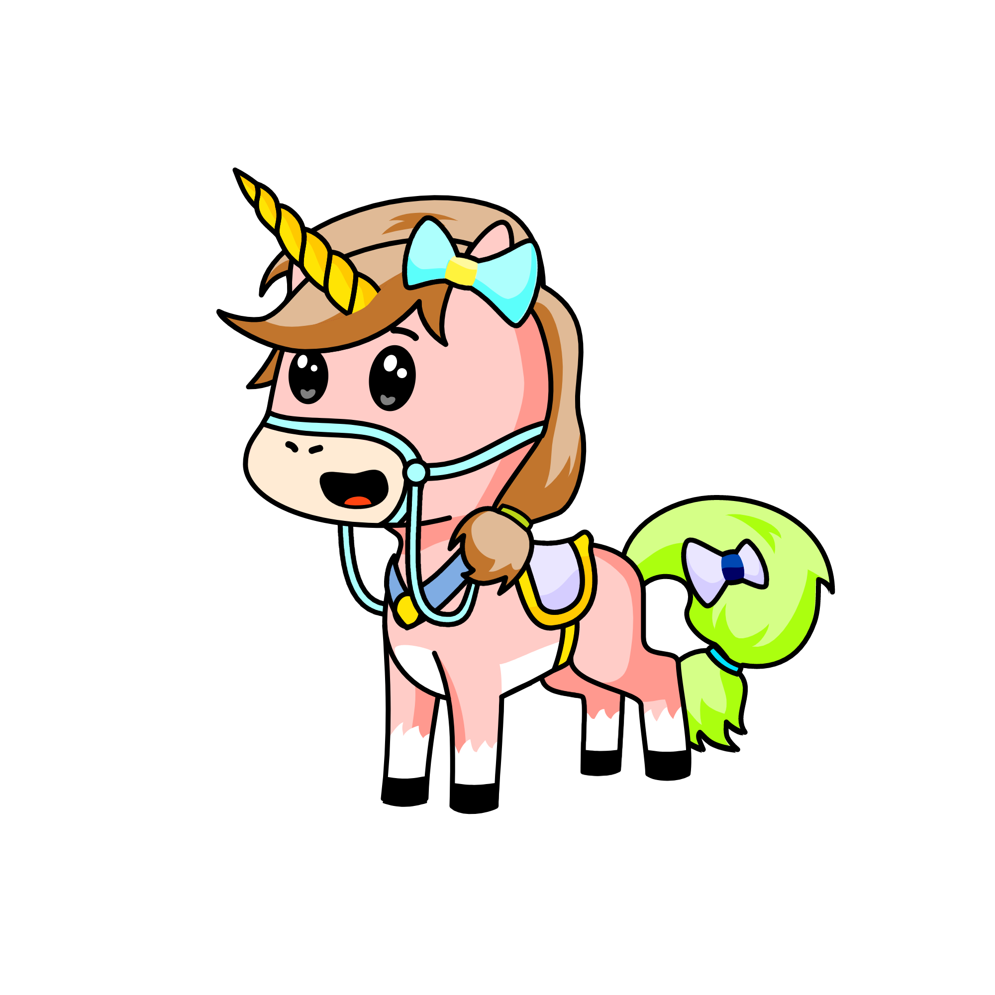 Honey, the unicorn