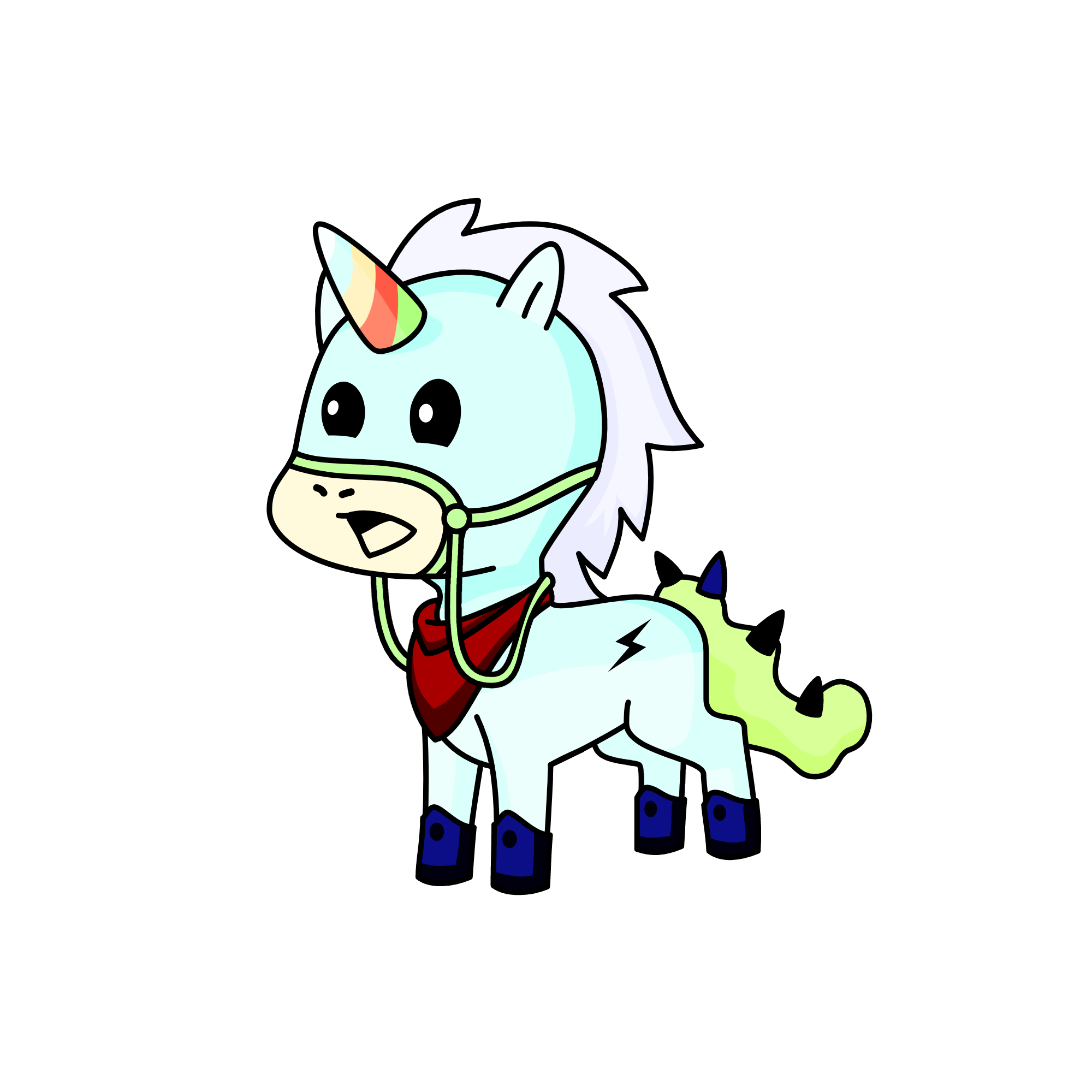 Flash, the unicorn