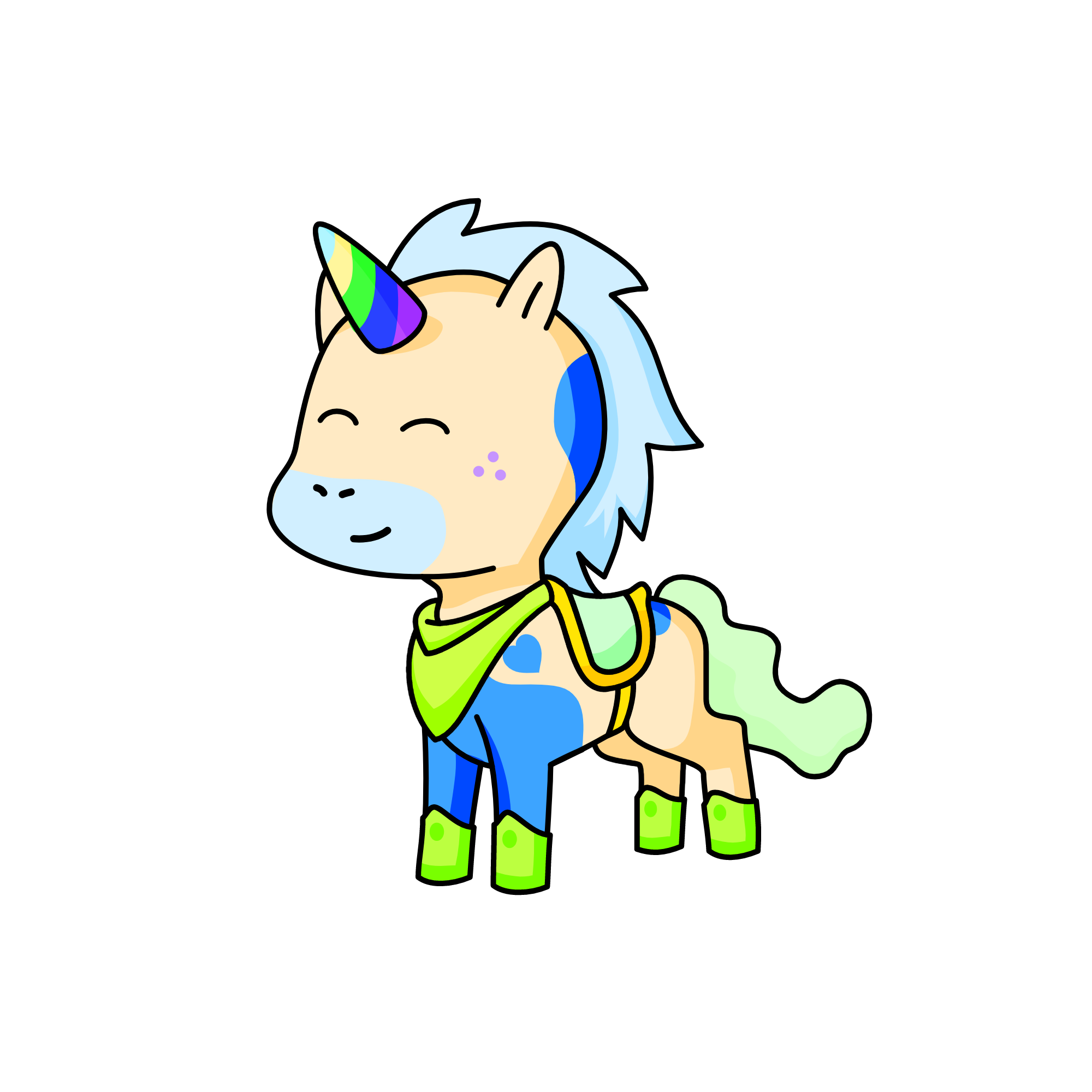 Daddy, the unicorn