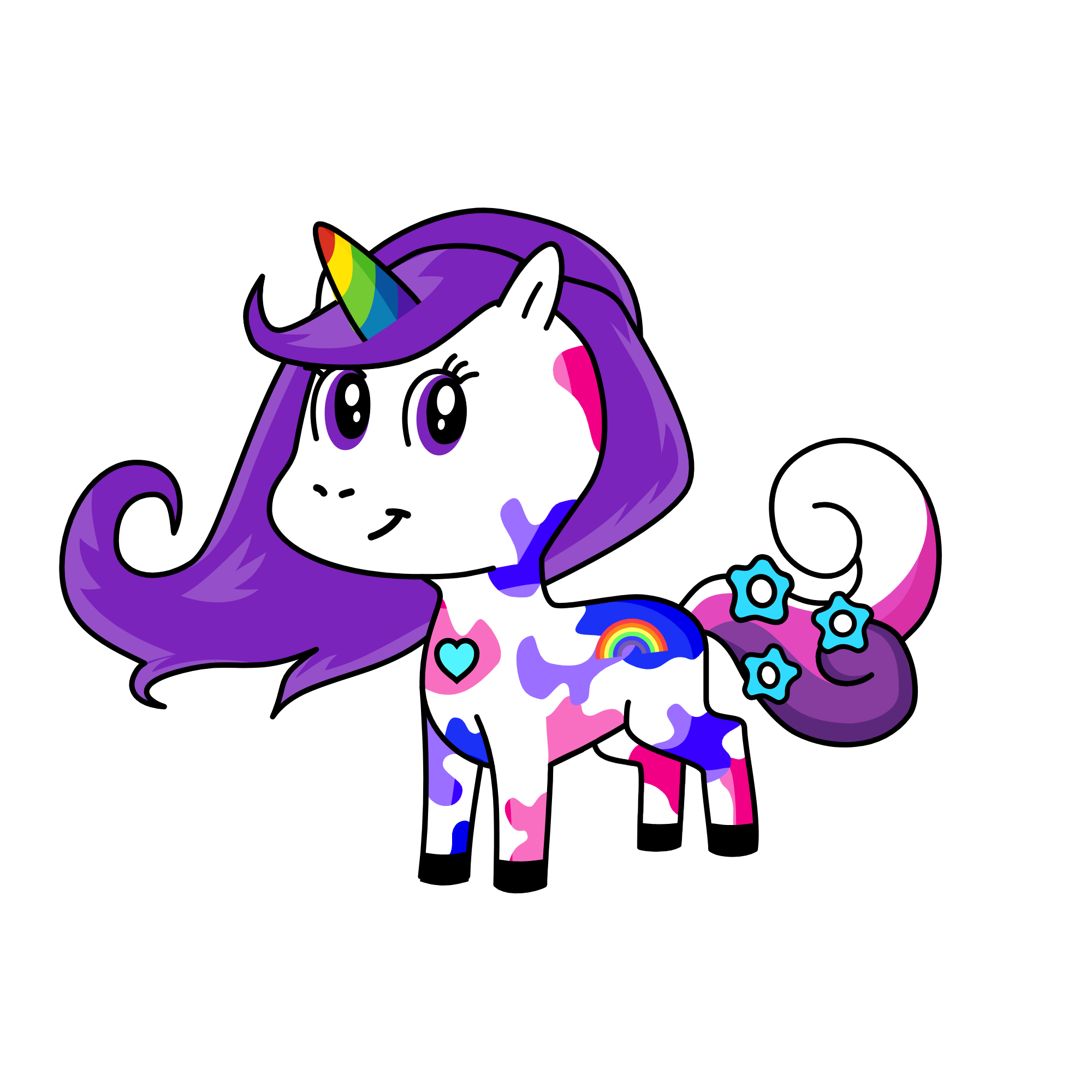 Luna, the unicorn