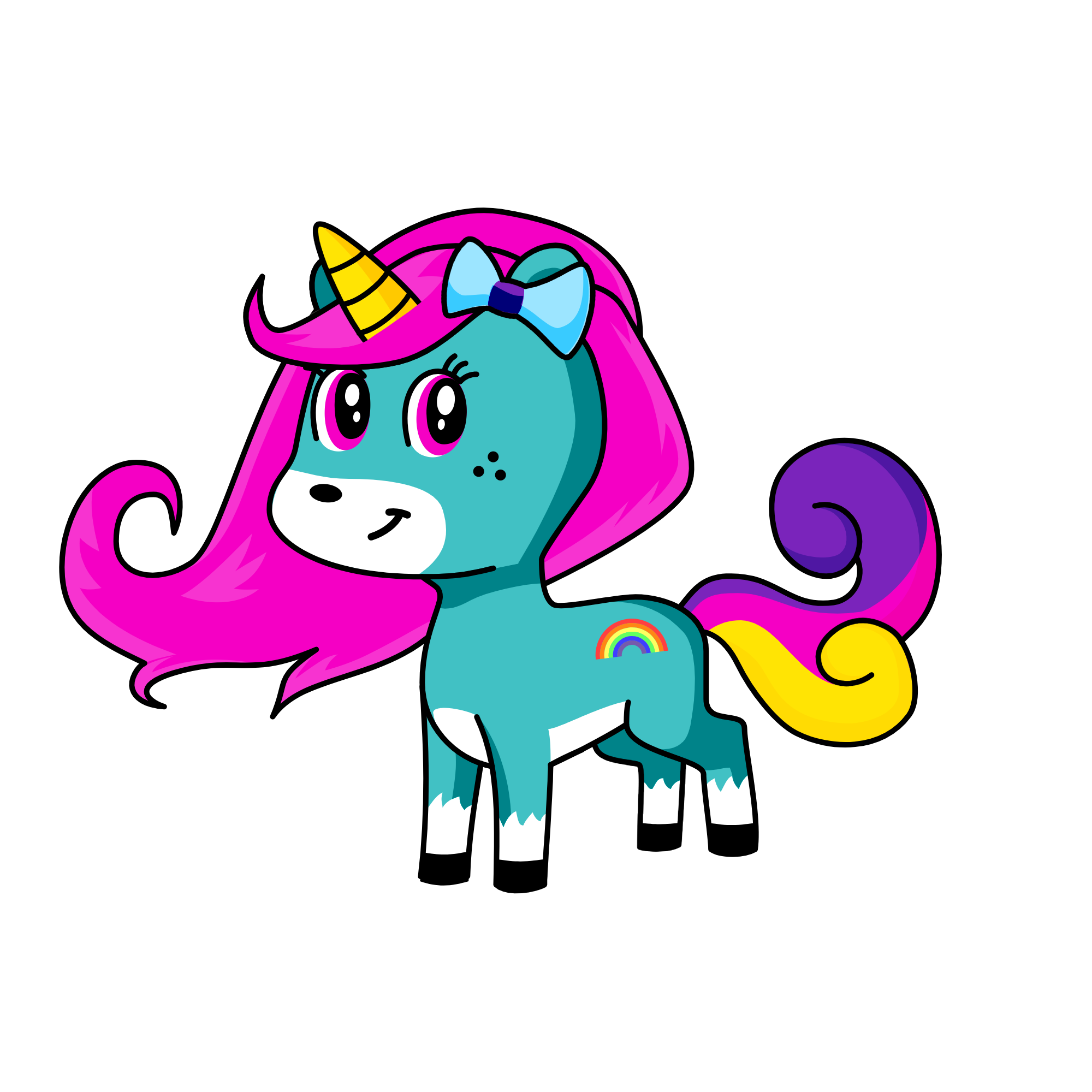 Misty, the unicorn