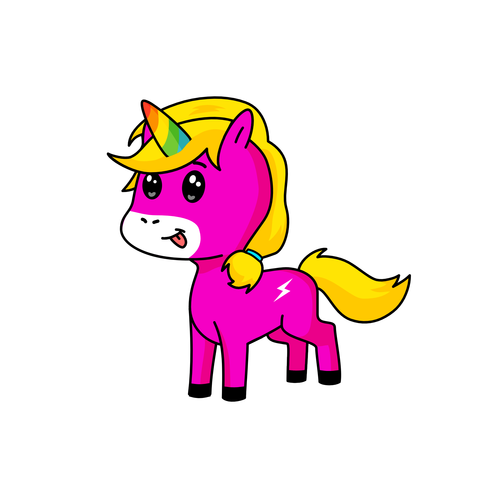 Sparky, the unicorn