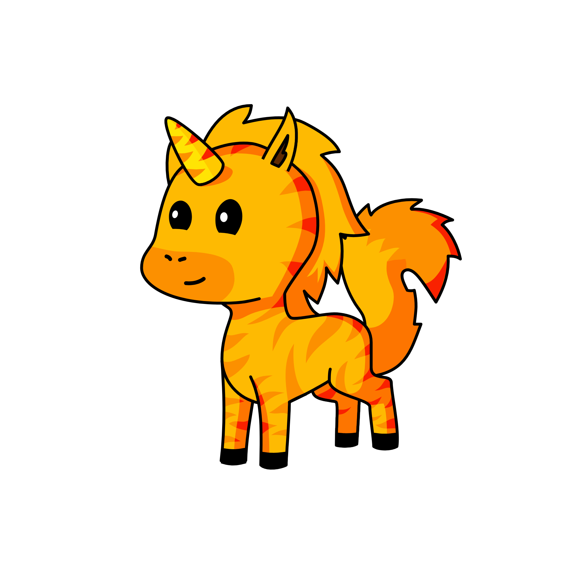 Tabby, the unicorn
